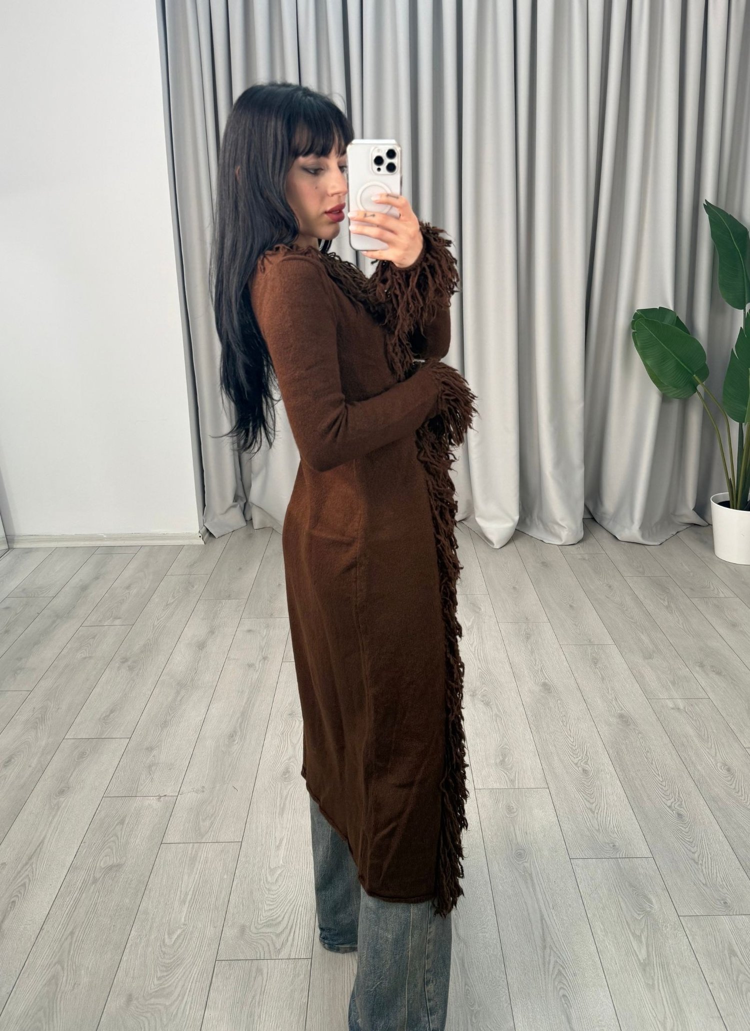 Amelya Hırka Kahve