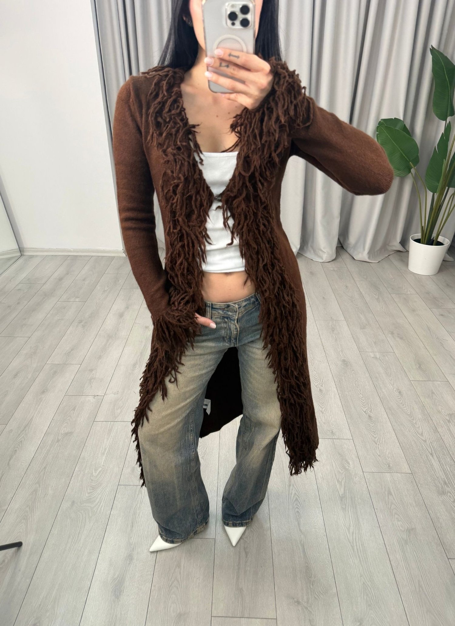 Amelya Hırka Kahve