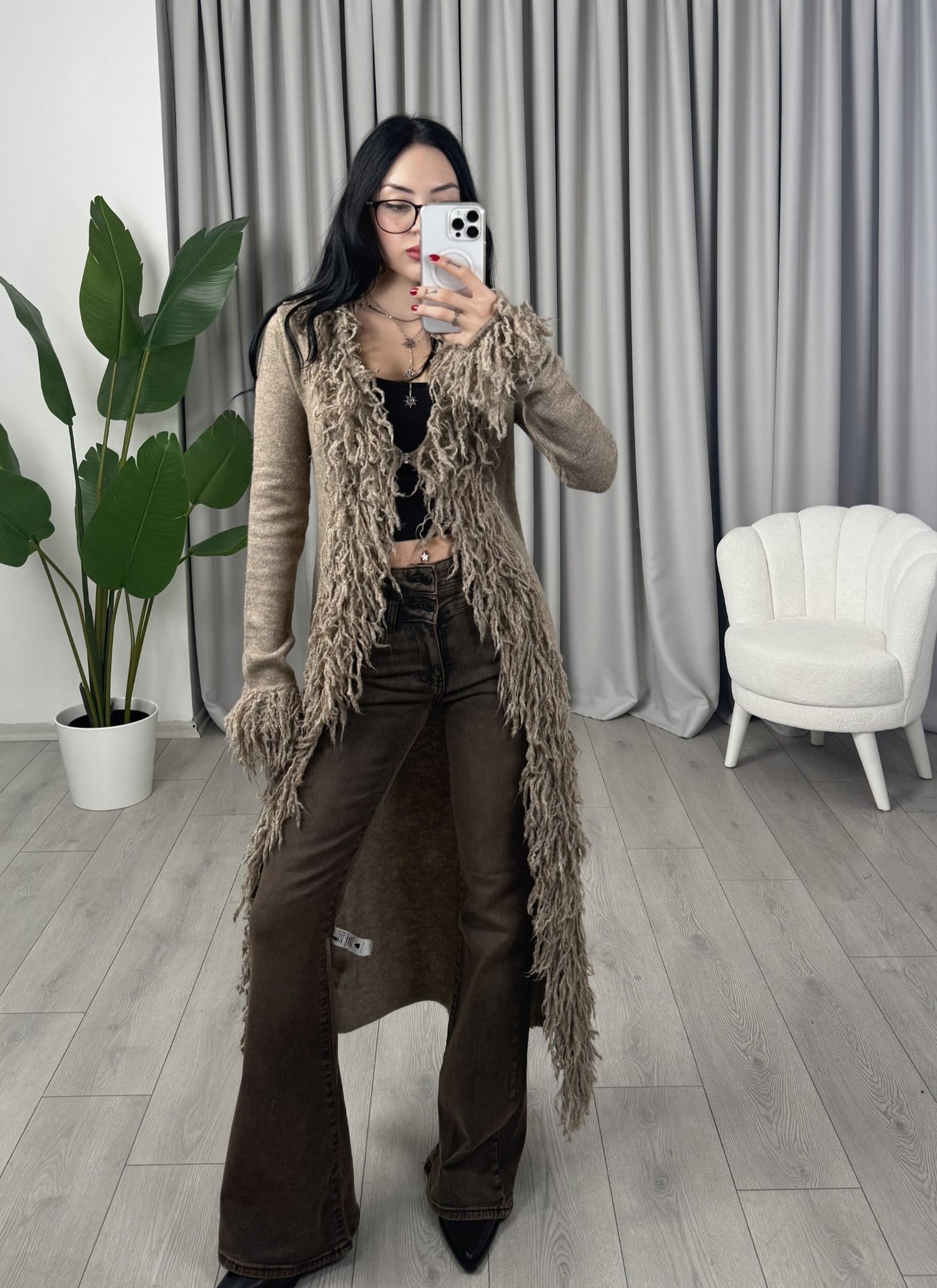 Amelya Hırka Vizon
