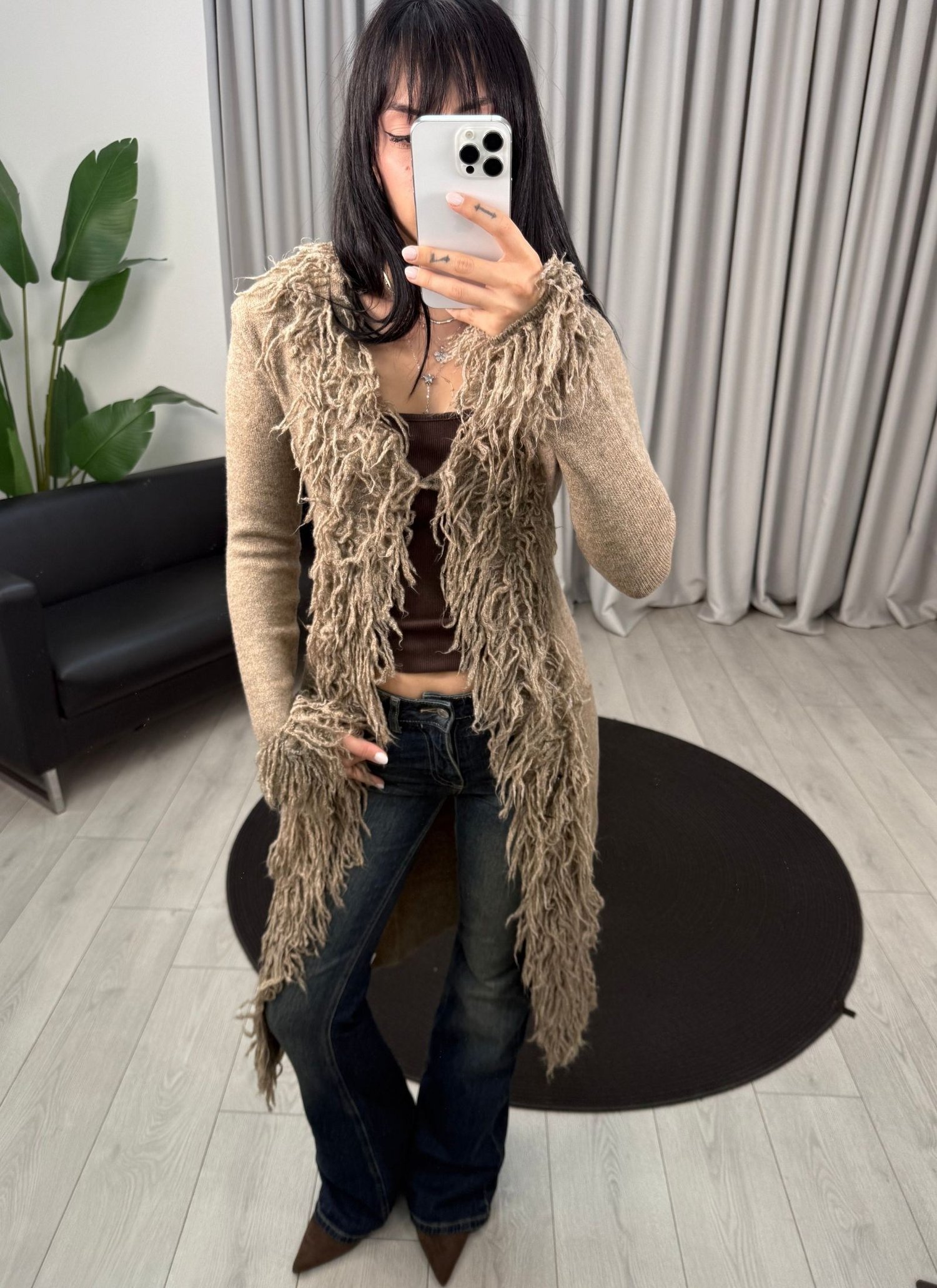 Amelya Hırka Vizon