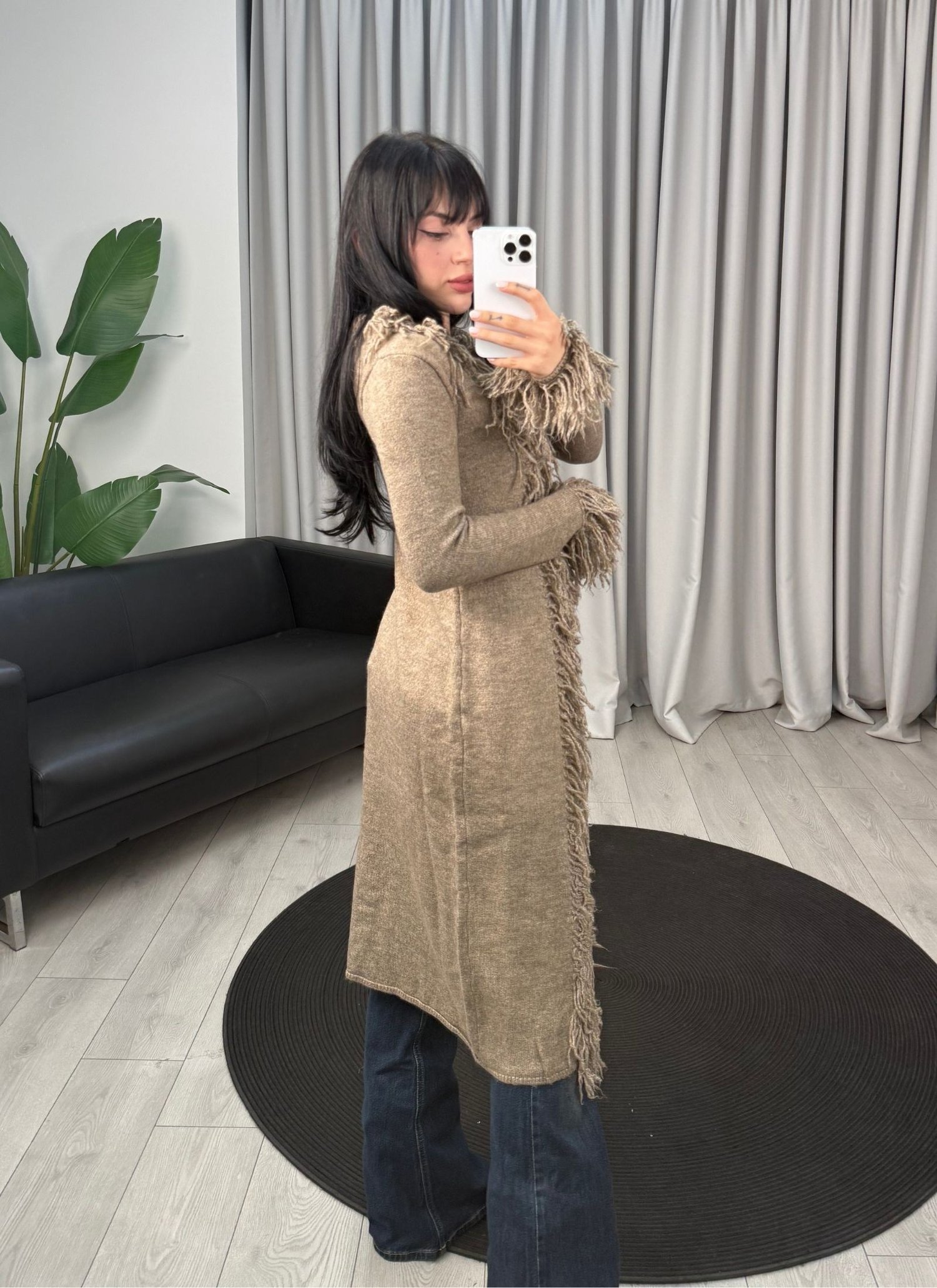Amelya Hırka Vizon