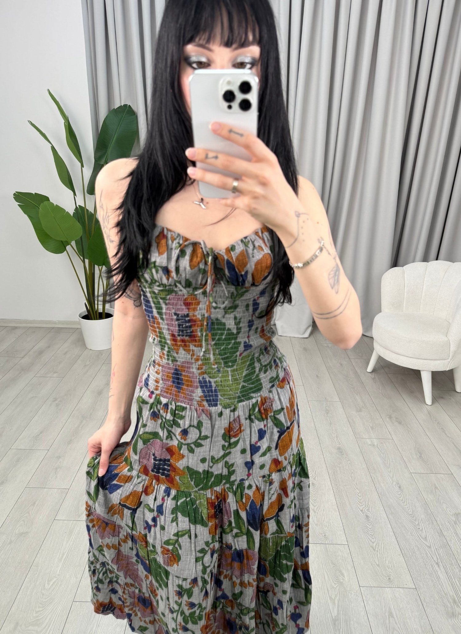 Aurora Elbise Yeşil