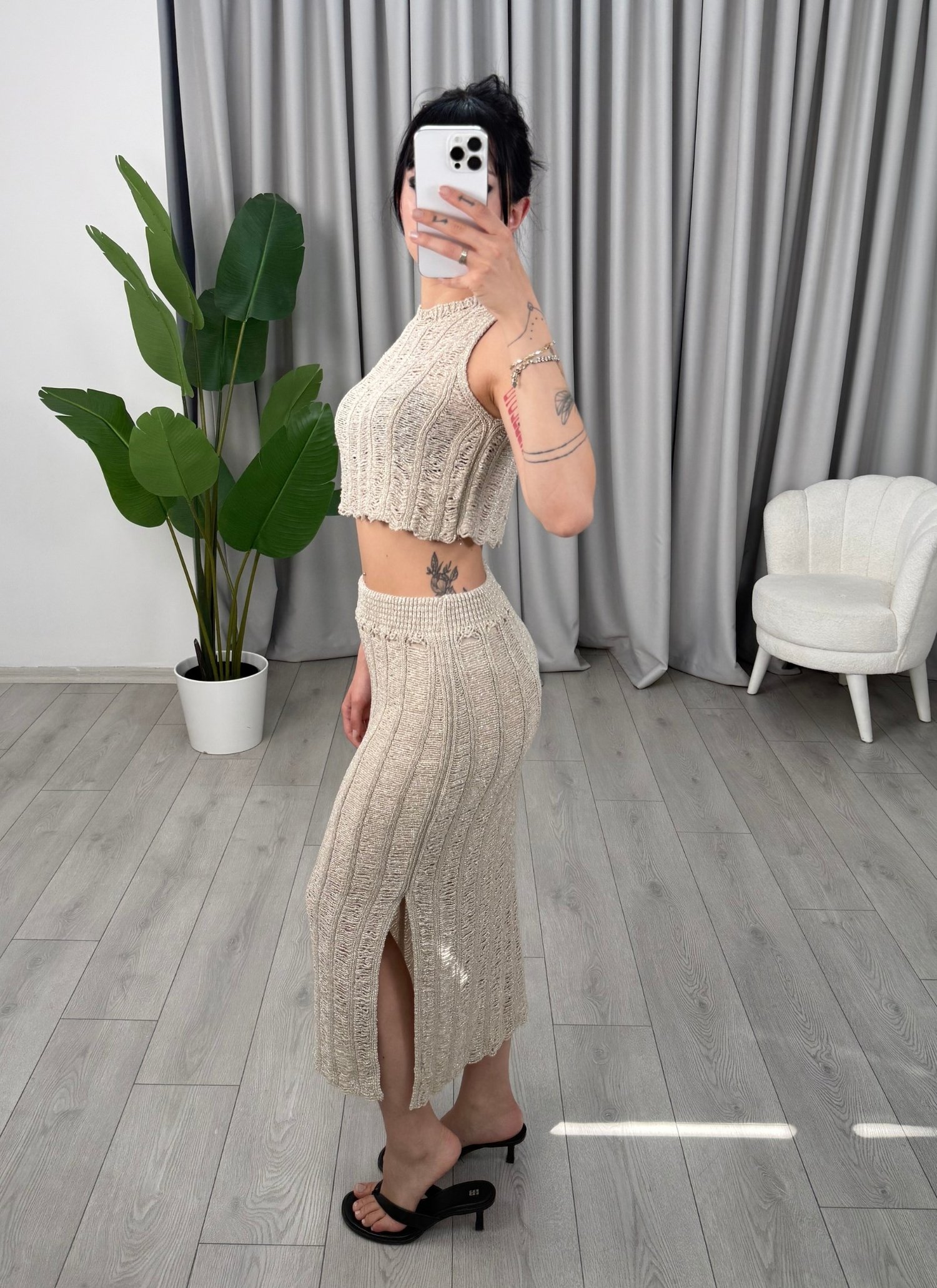Aylin Takım Bej