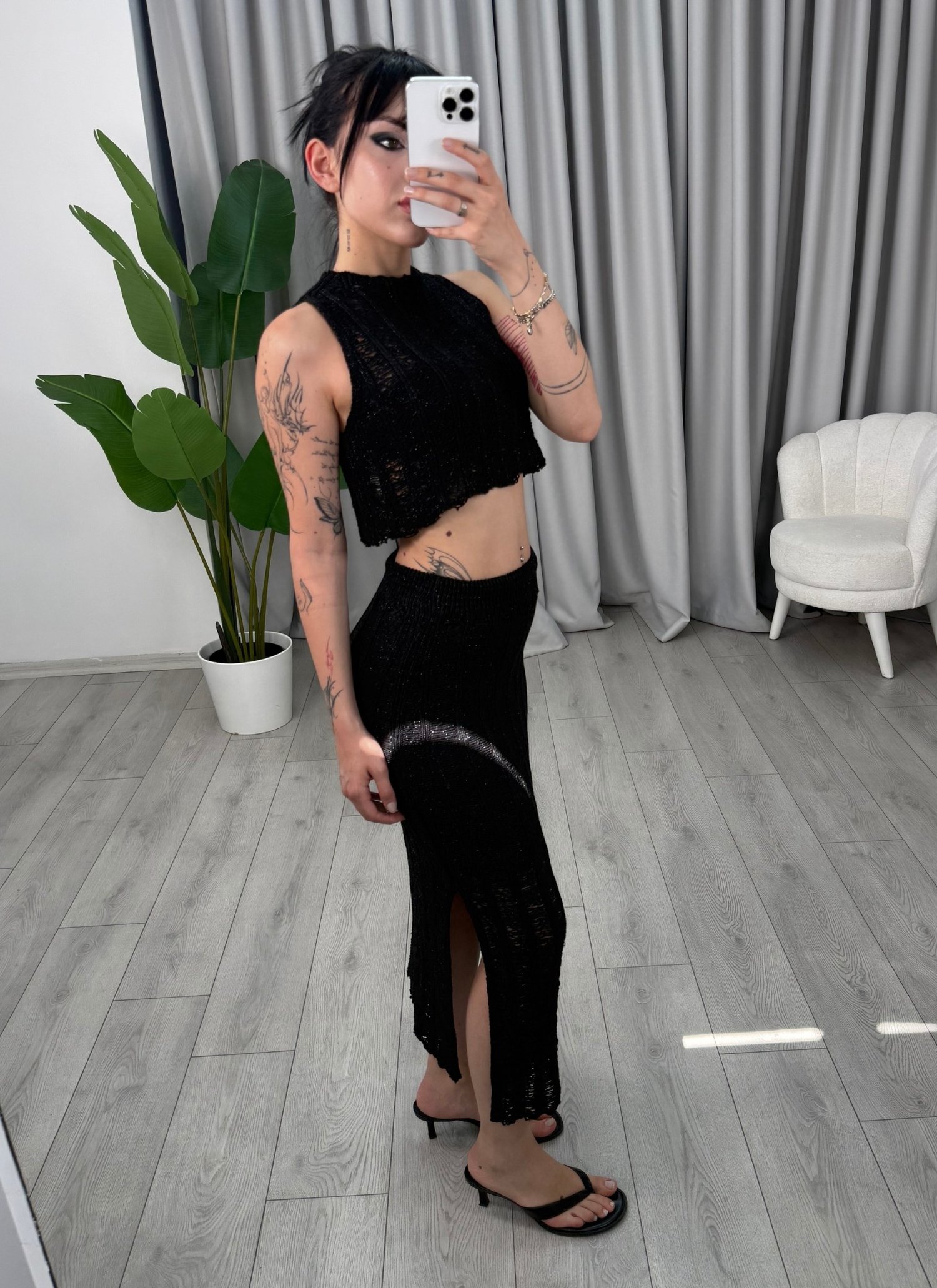 Aylin Takım Siyah