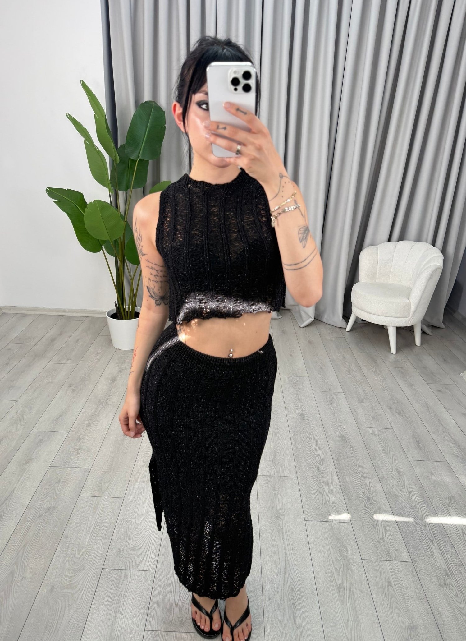 Aylin Takım Siyah