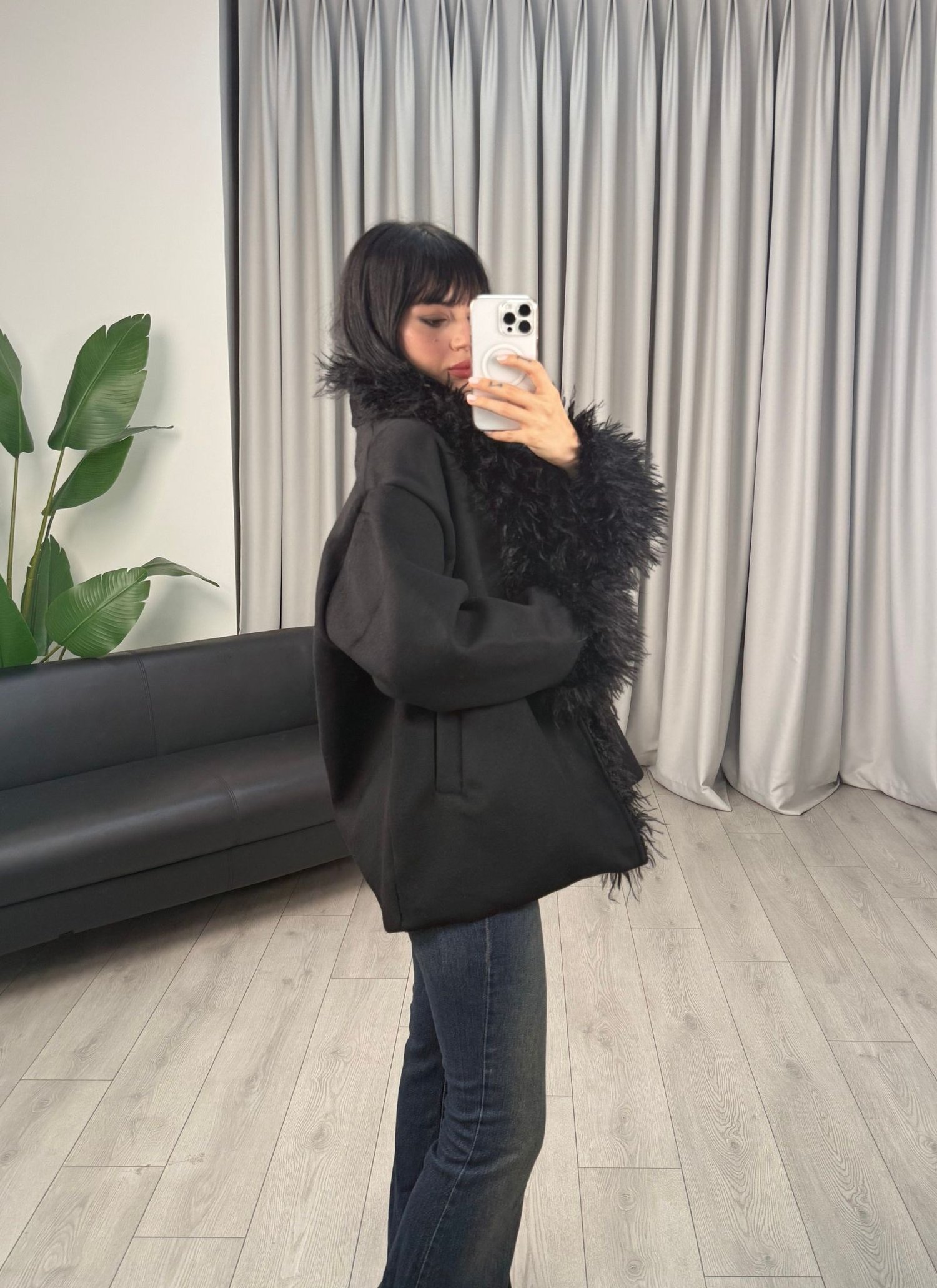 Black Quenn Ceket Siyah