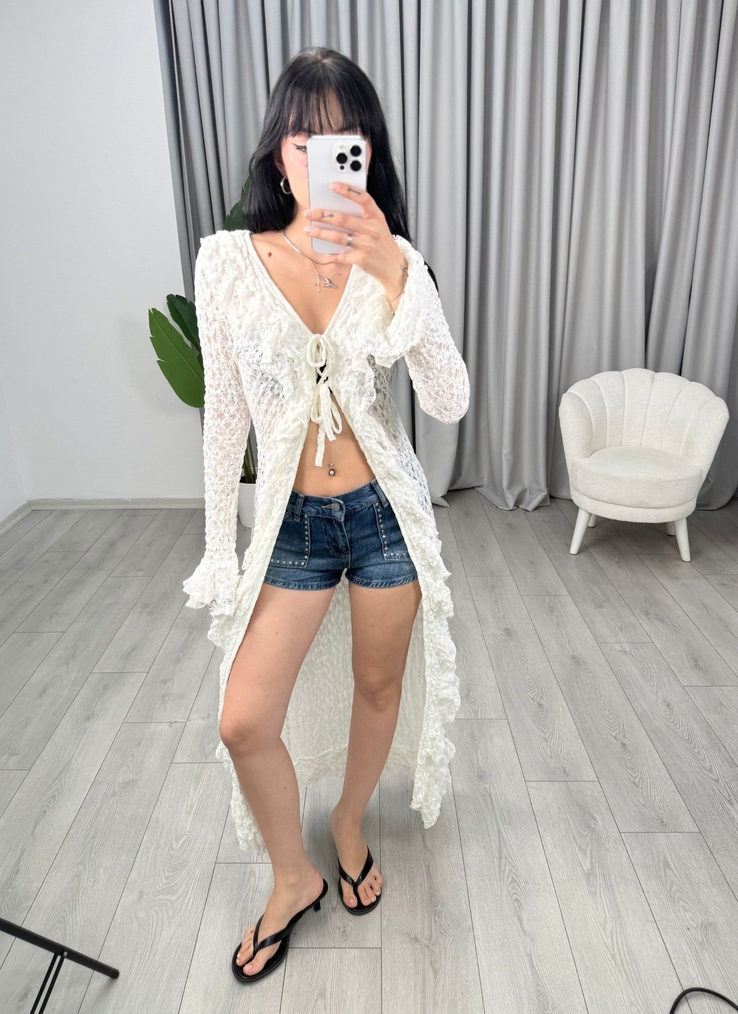 Diana Hırka Beyaz