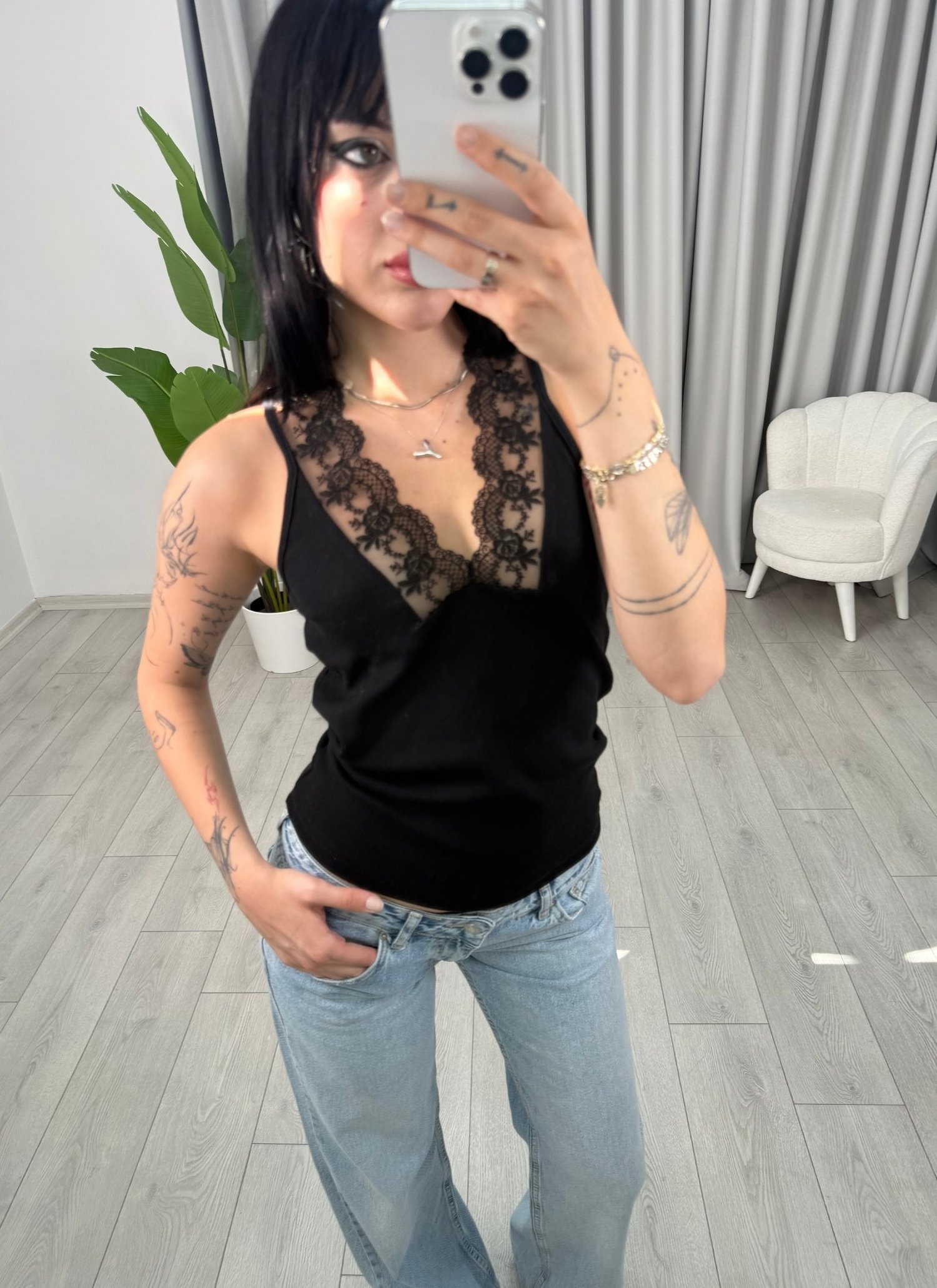 Elaris Bluz Siyah