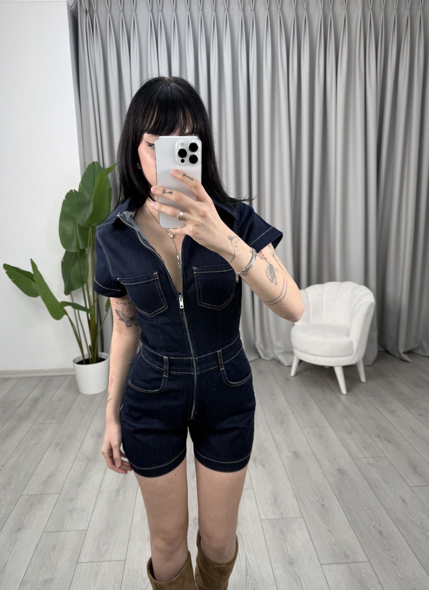 Katarina Denim Tulum
