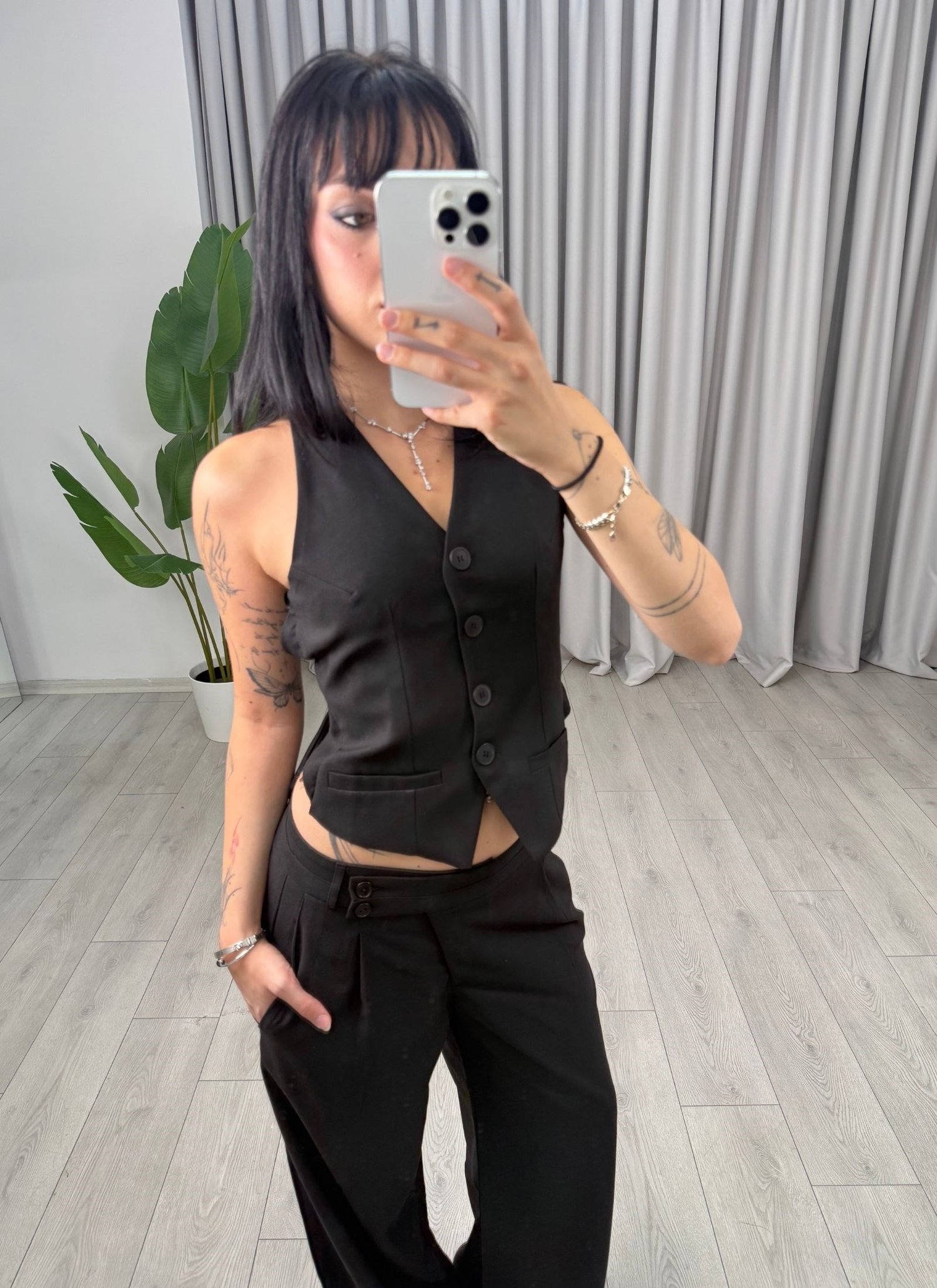 Leni Yelek Siyah