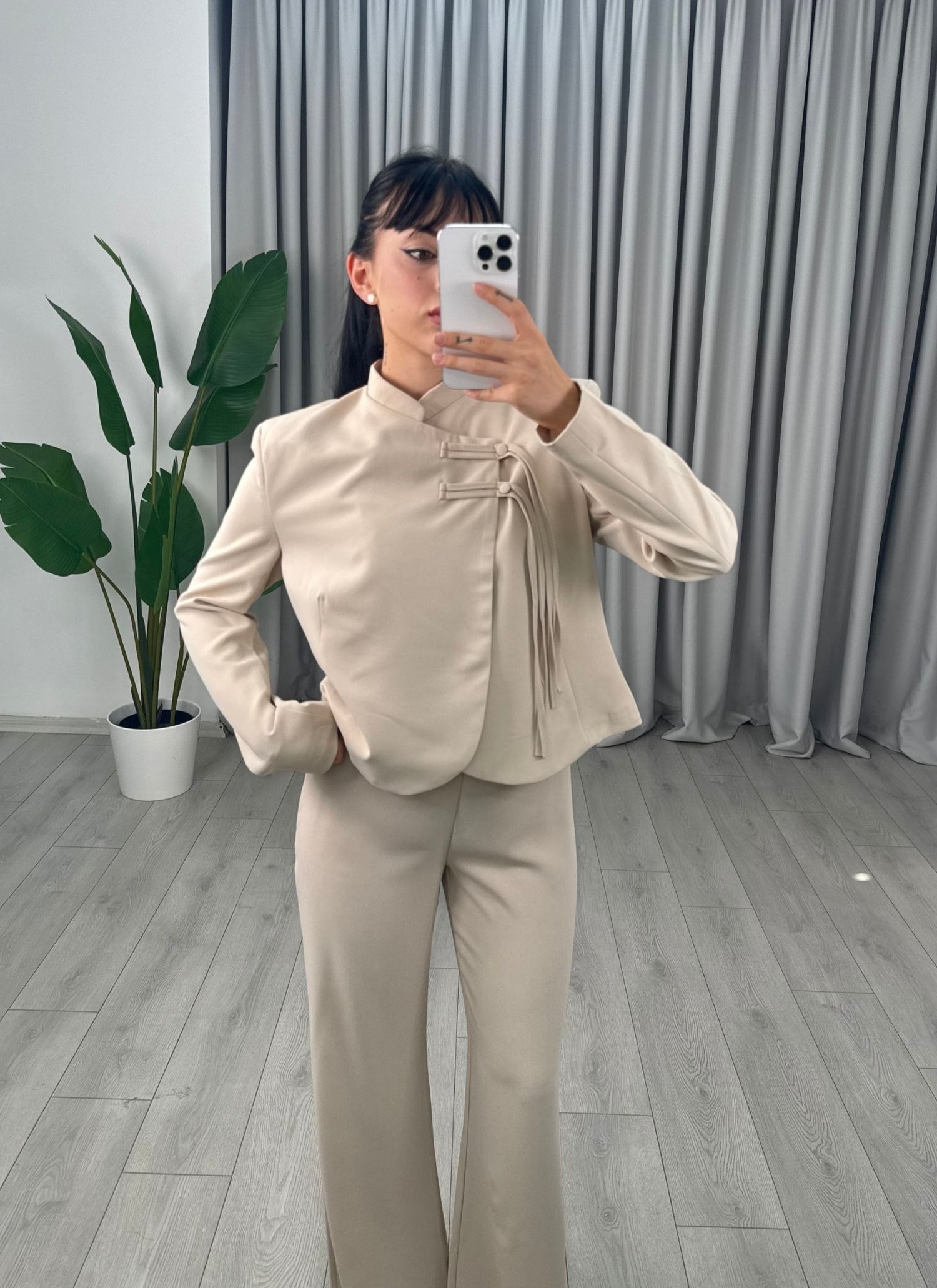 Lia Ceket Bej