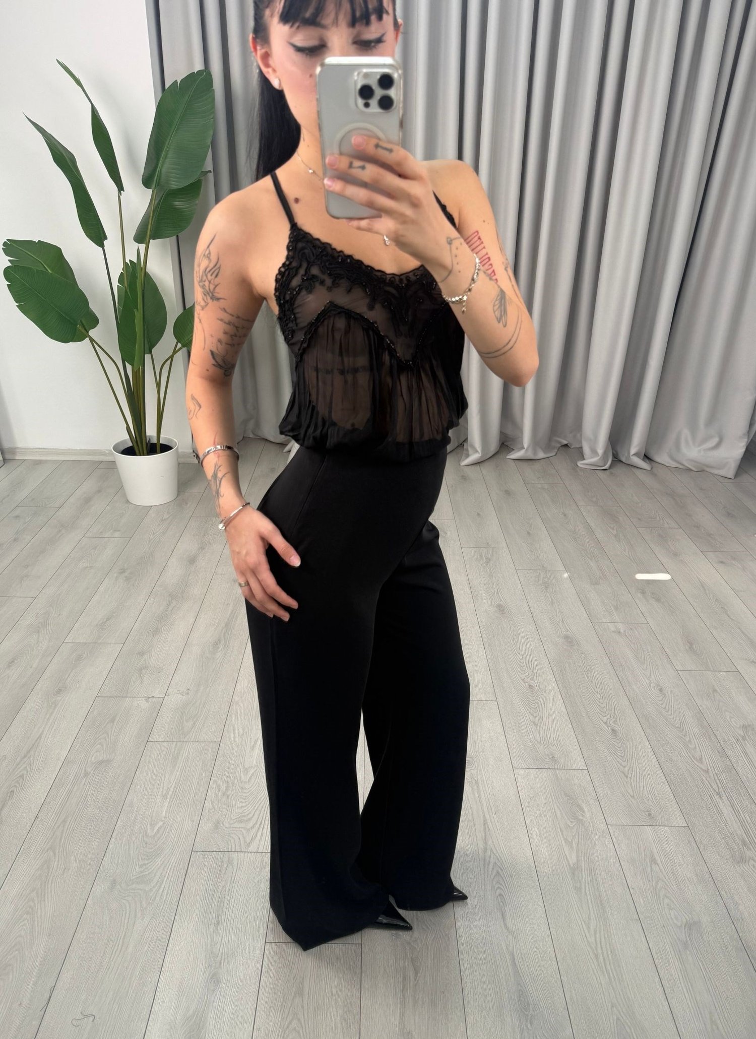 Lia Pantolon Siyah