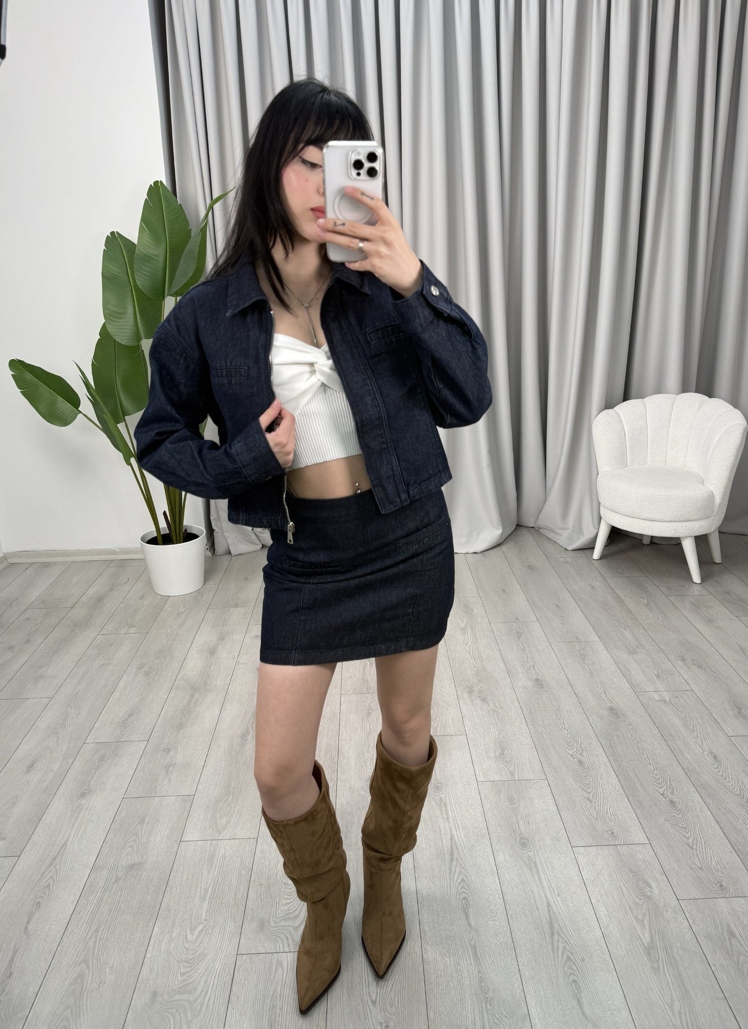 Lizz Denim Takım 