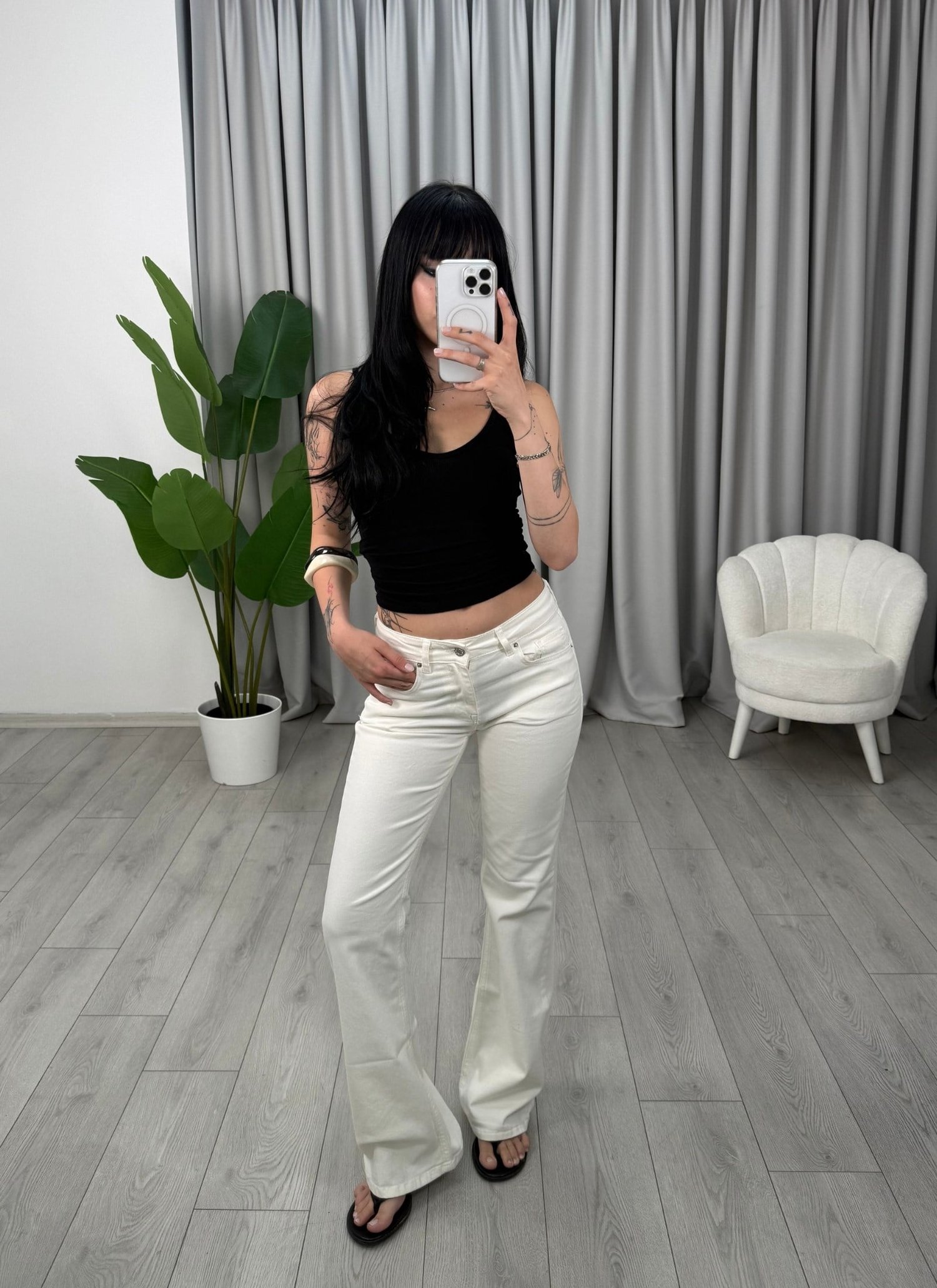 Lola Pantolon Beyaz