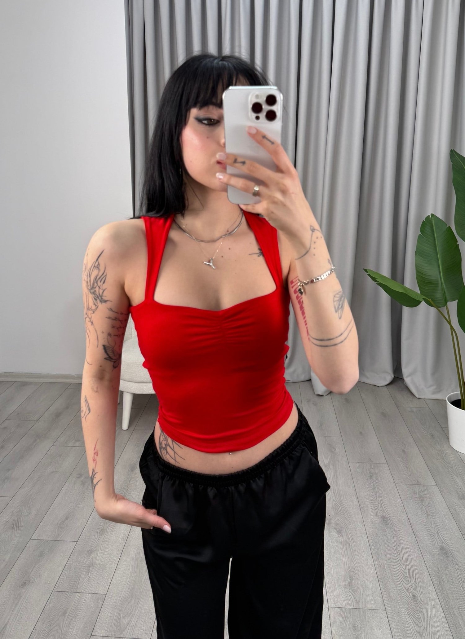 Madison Bluz Kırmızı