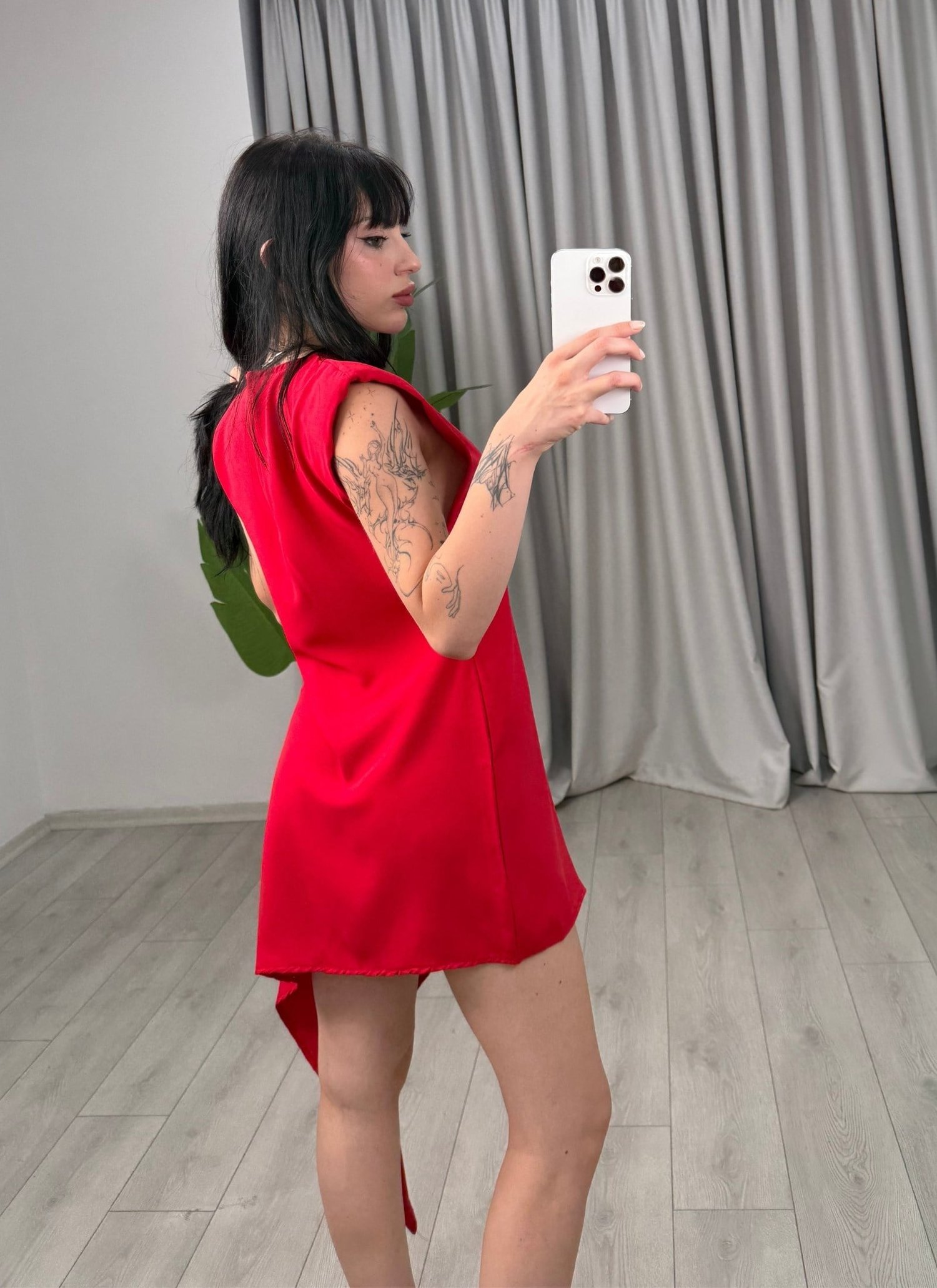 Melani Elbise Kırmızı