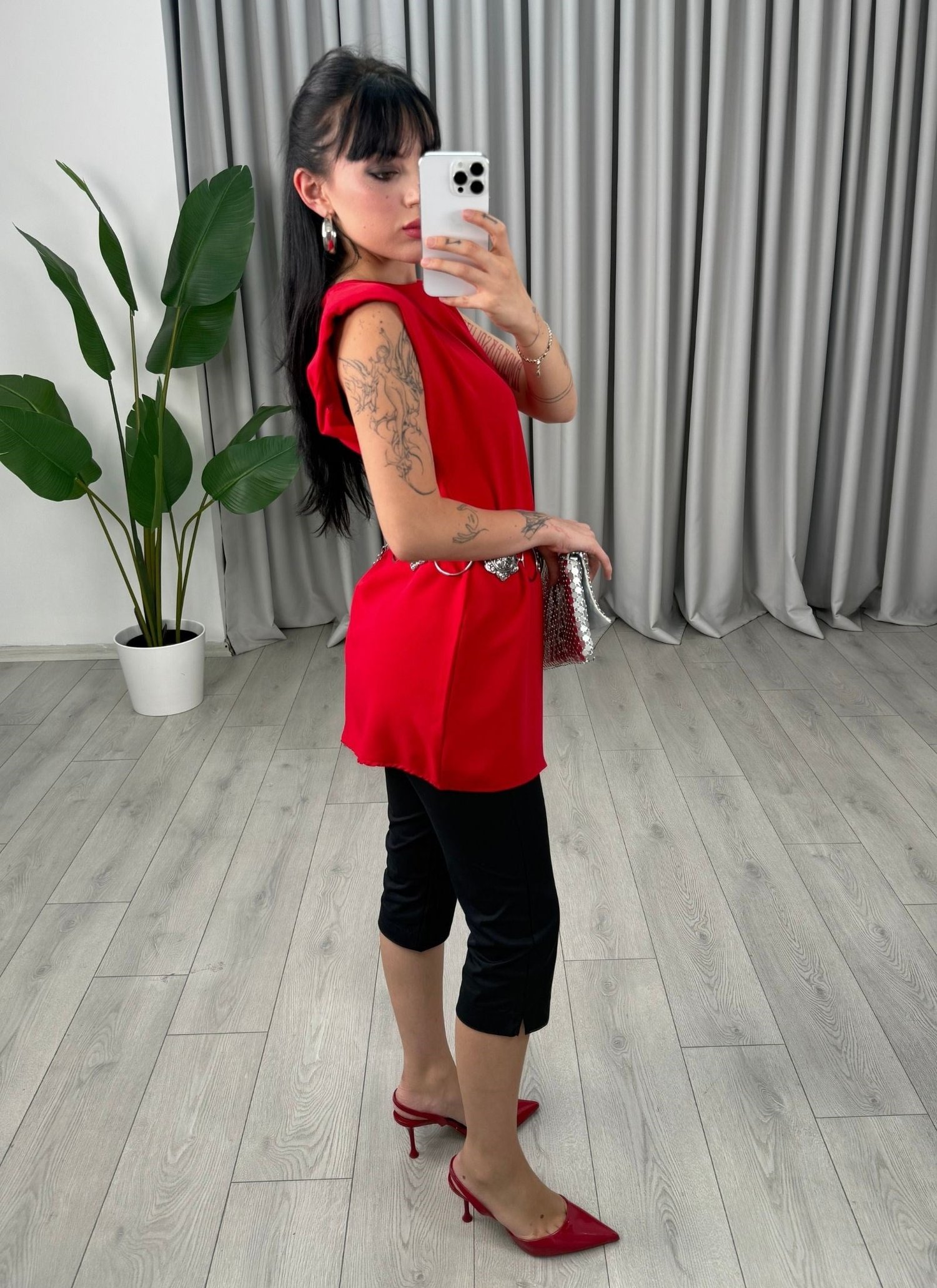 Melani Elbise Kırmızı