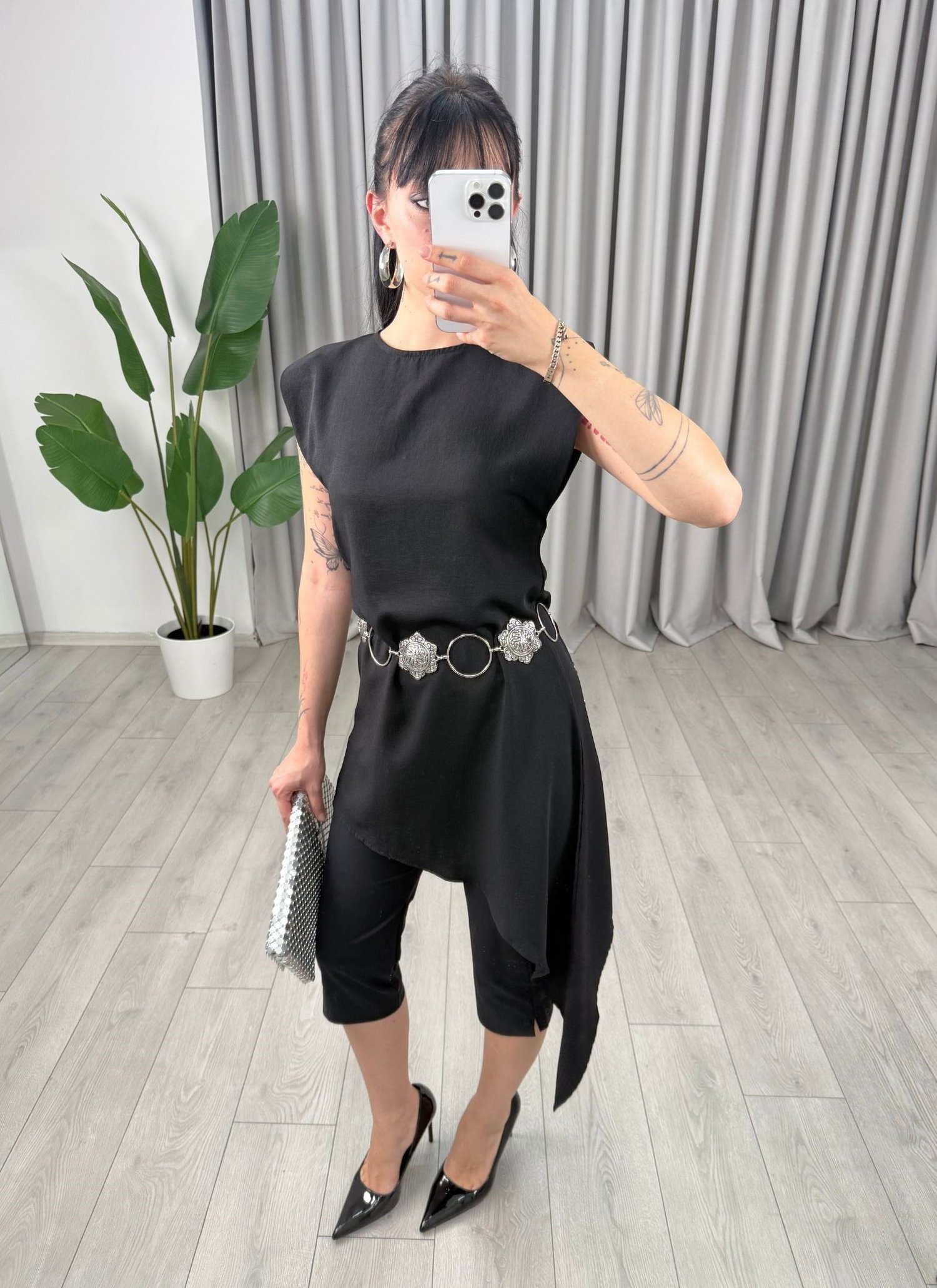 Melani Elbise Siyah