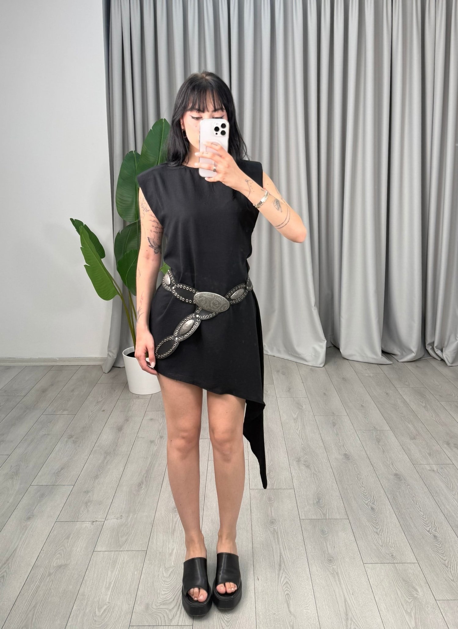 Melani Elbise Siyah