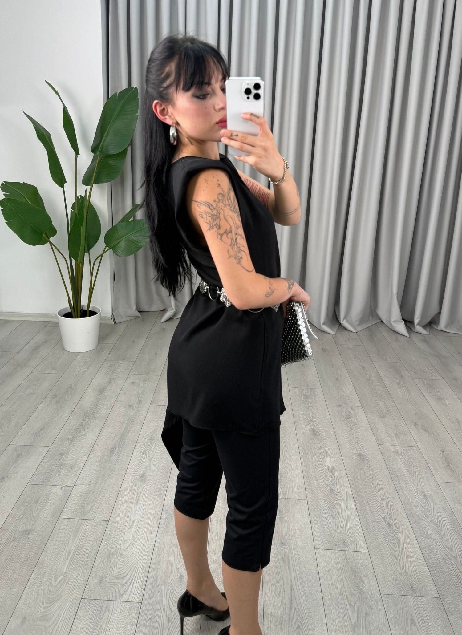 Melani Elbise Siyah