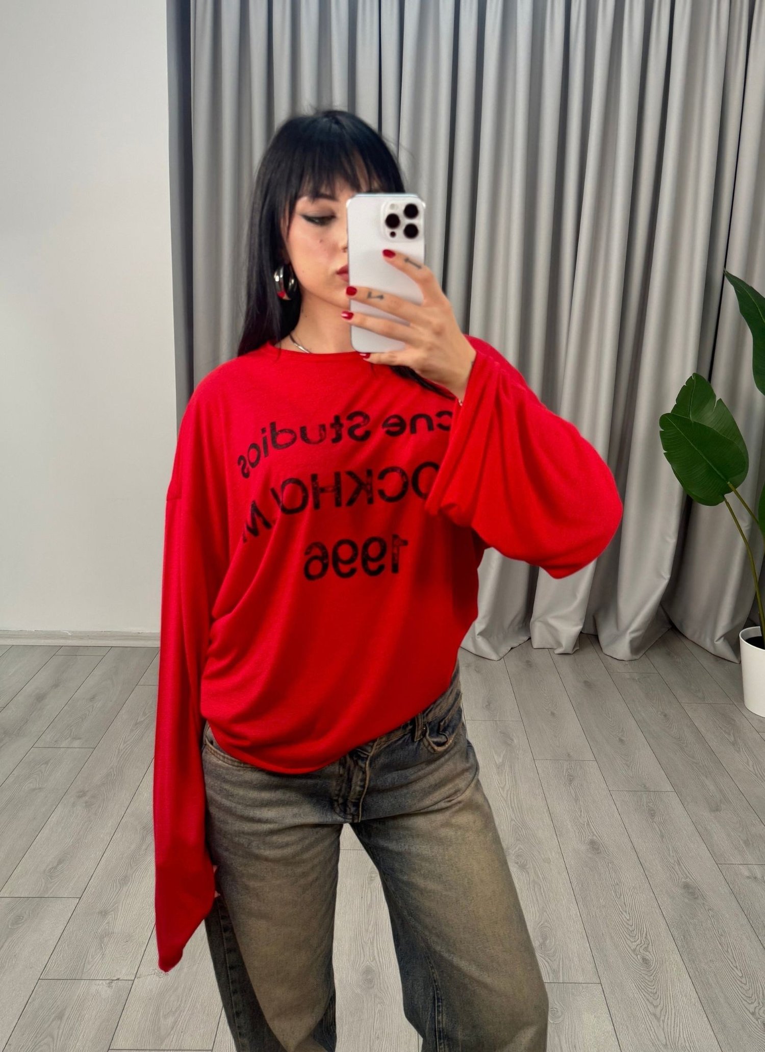 Miley Bluz Kırmızı