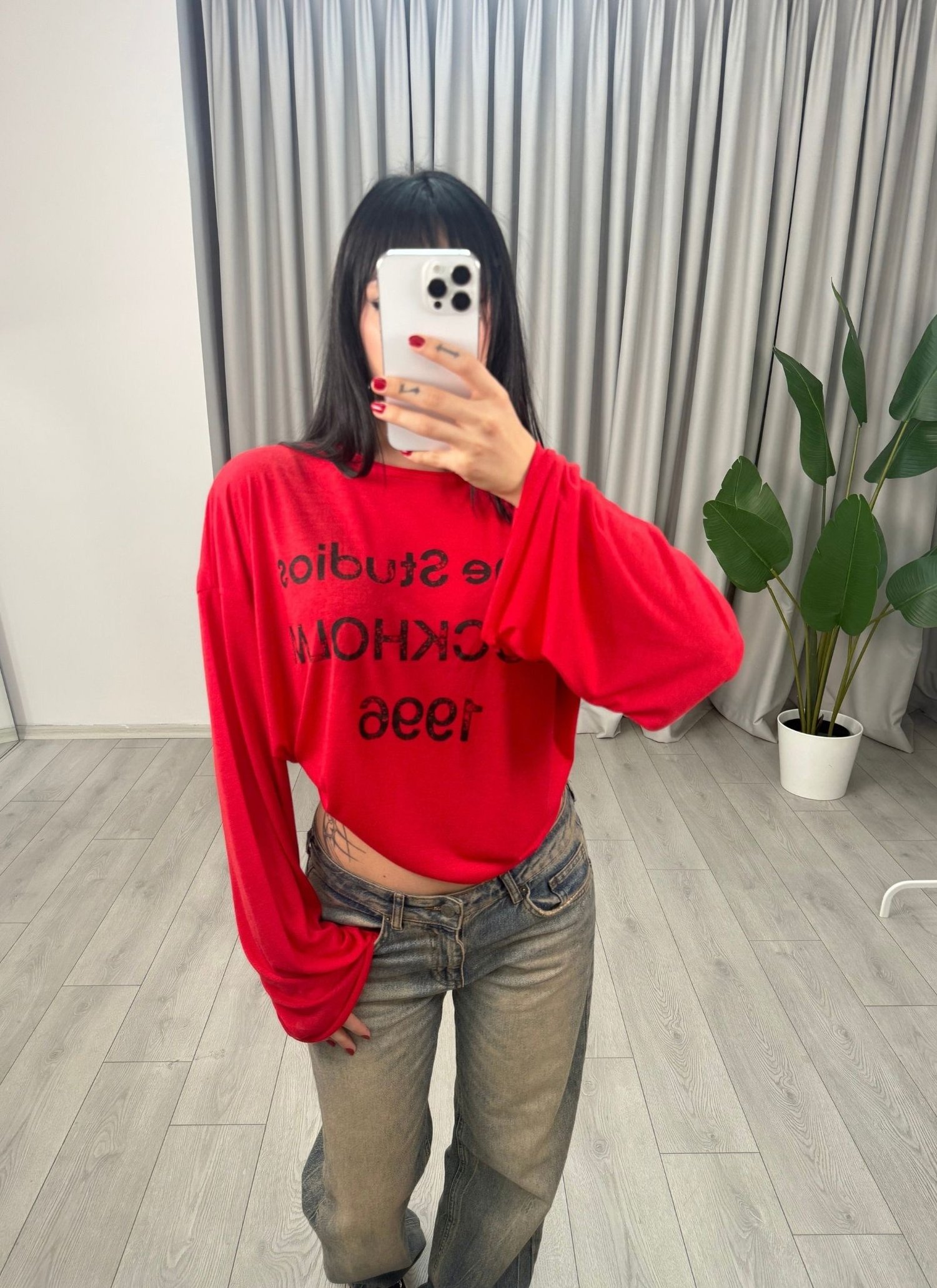 Miley Bluz Kırmızı