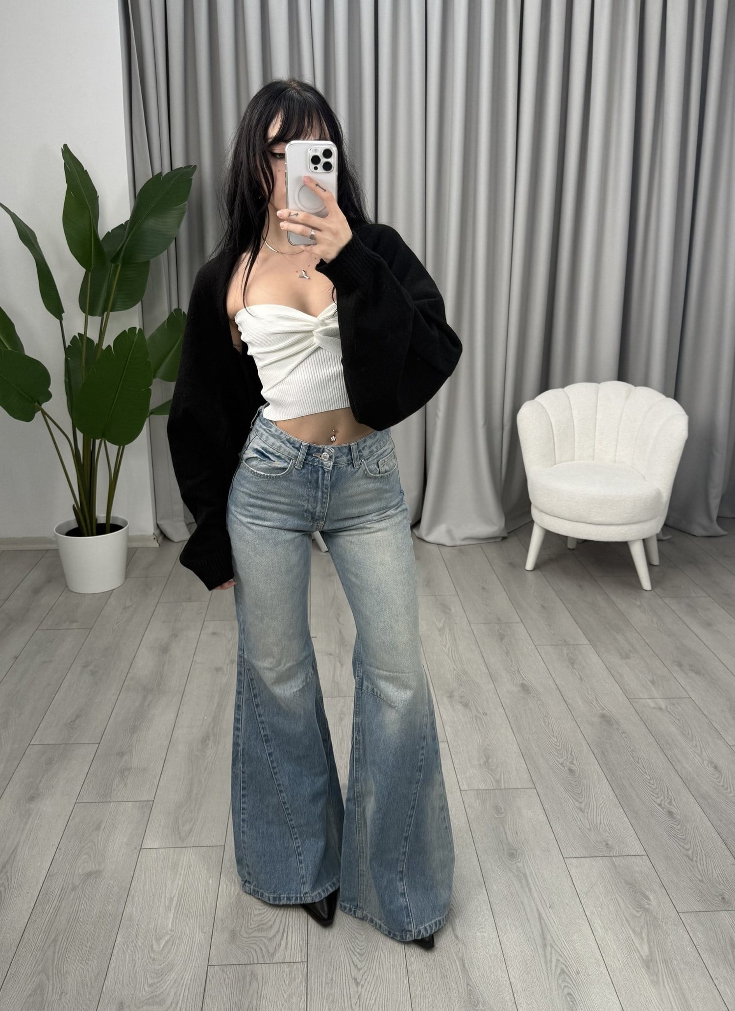 Navy Kot Pantolon