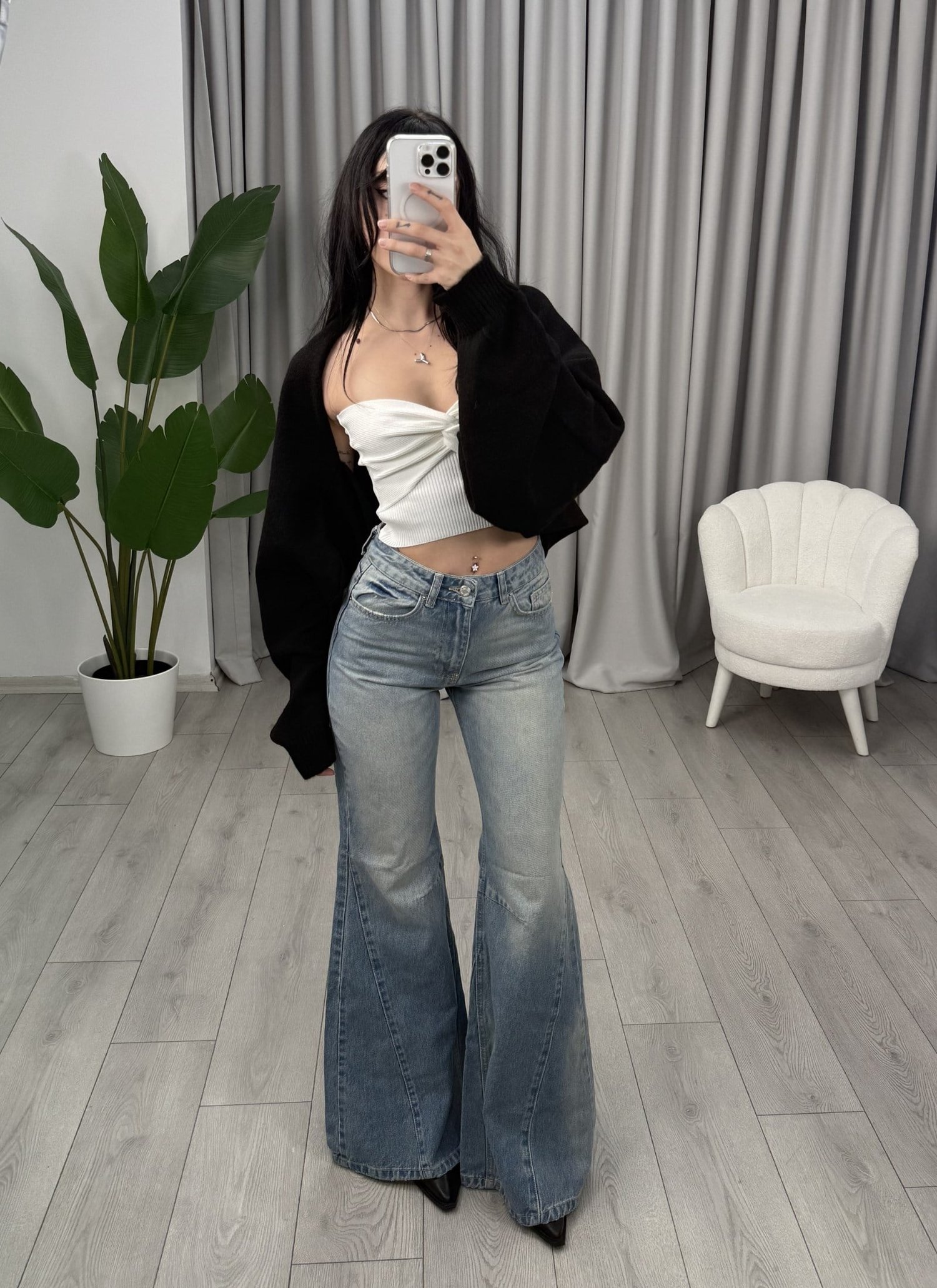 Navy Kot Pantolon