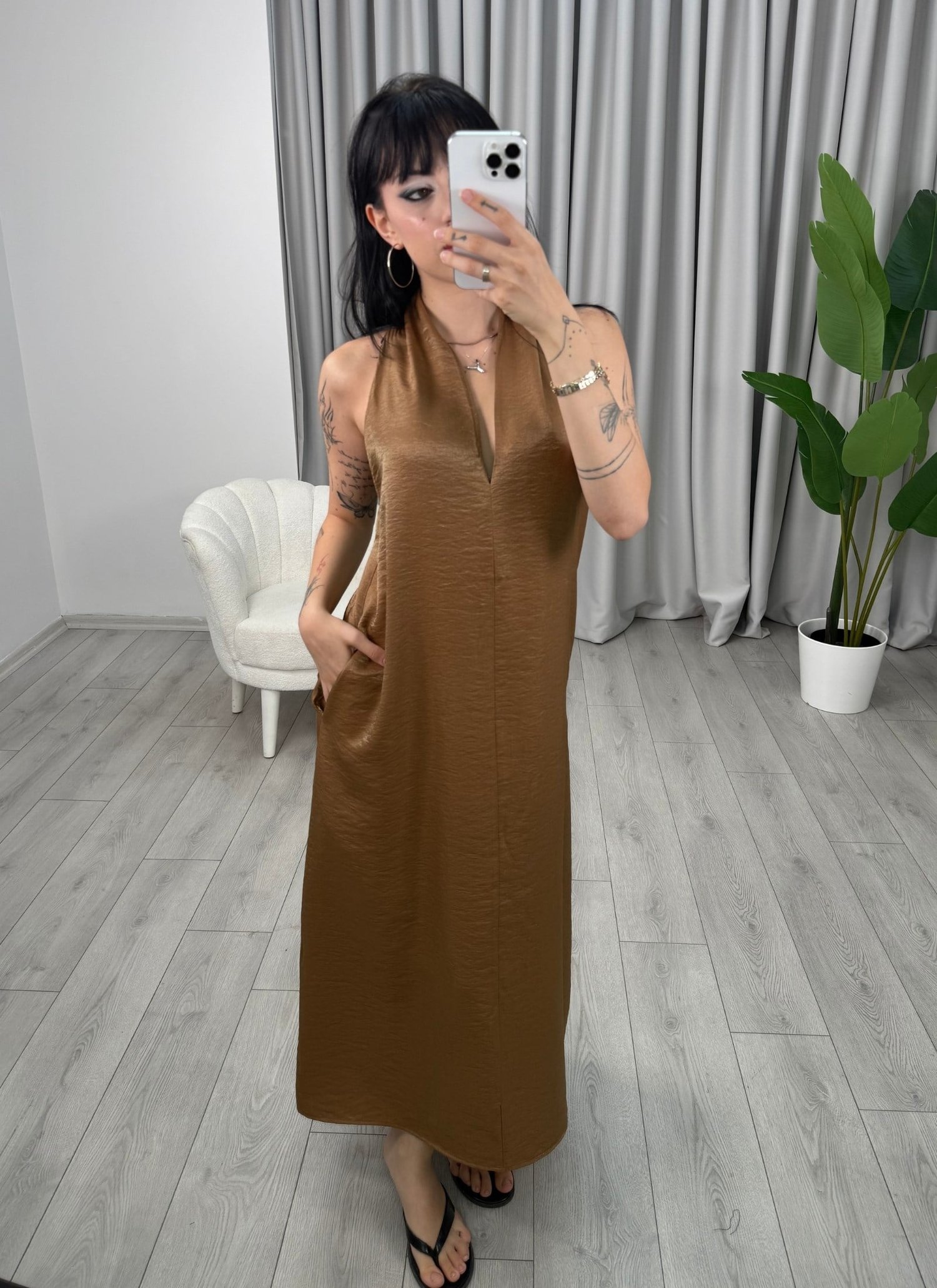 Nirvana Elbise Kahve