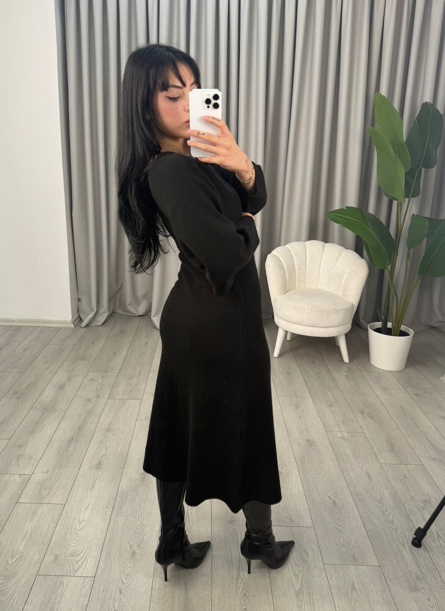 Paris Elbise Siyah