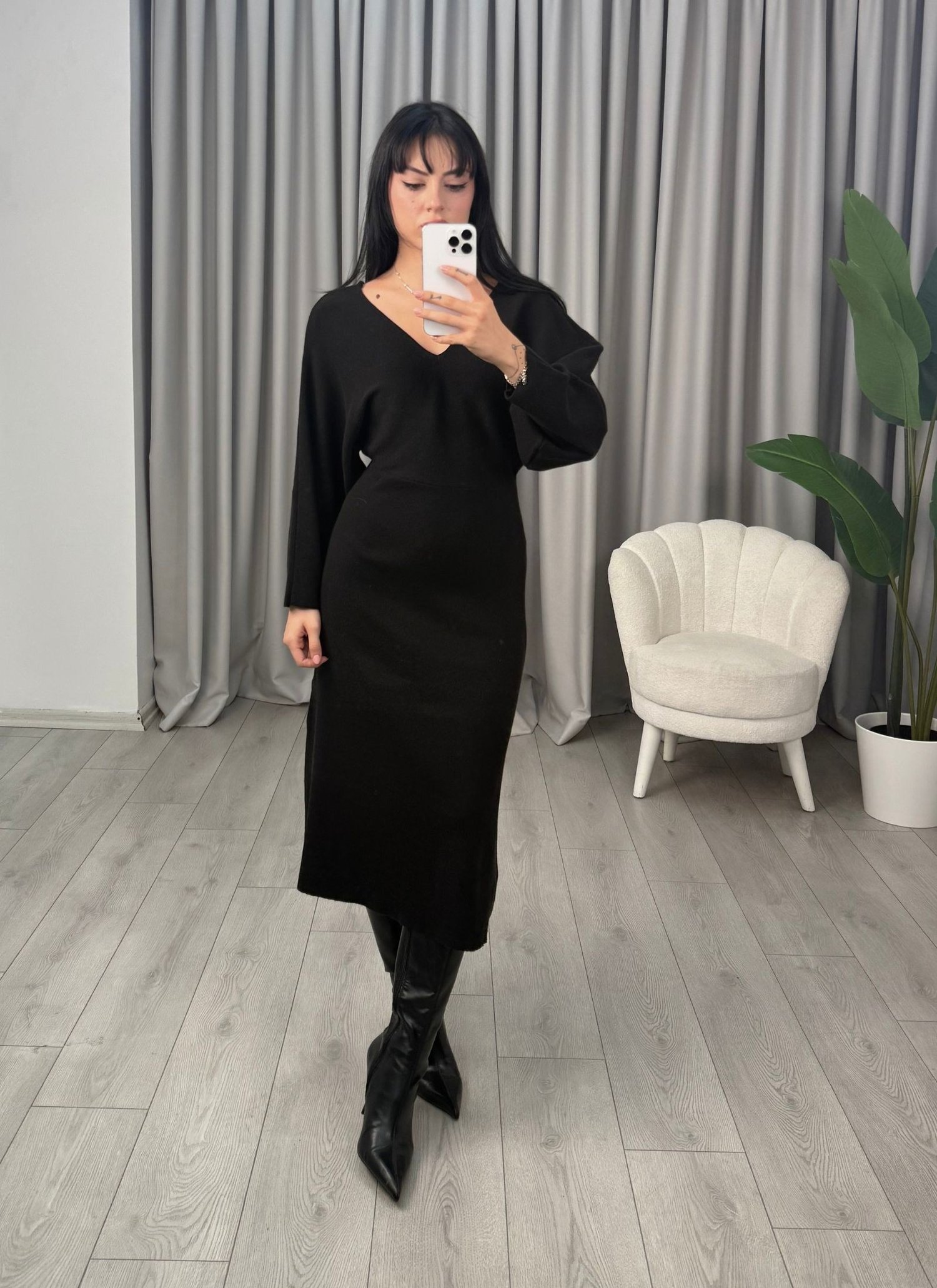 Paris Elbise Siyah