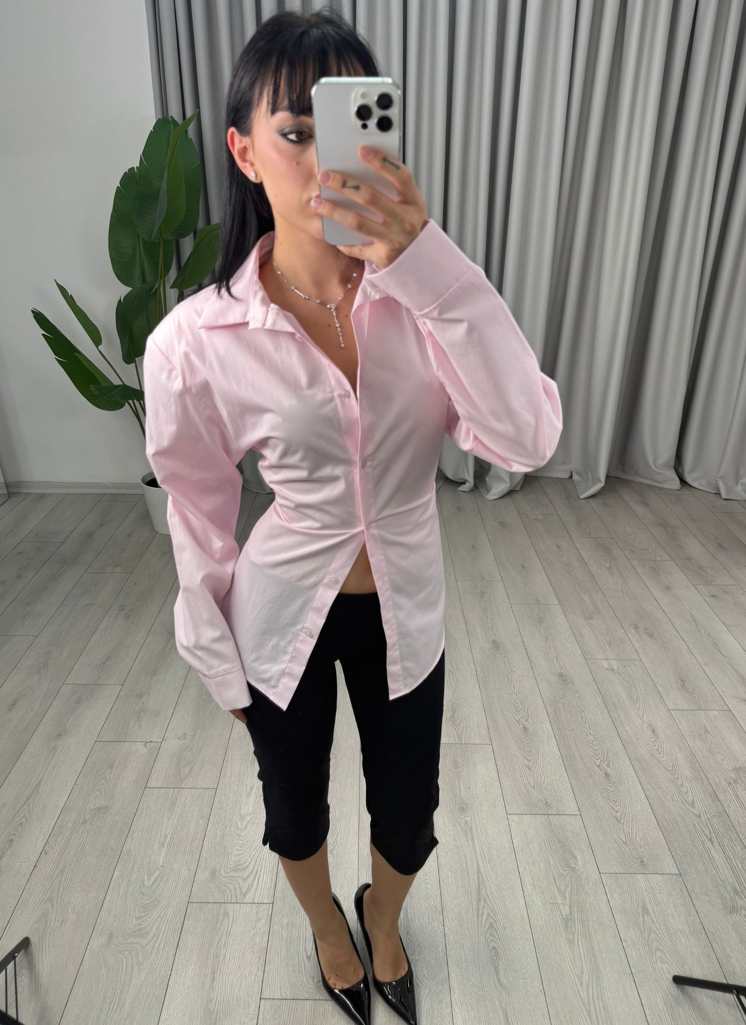 Romy Gömlek Pembe