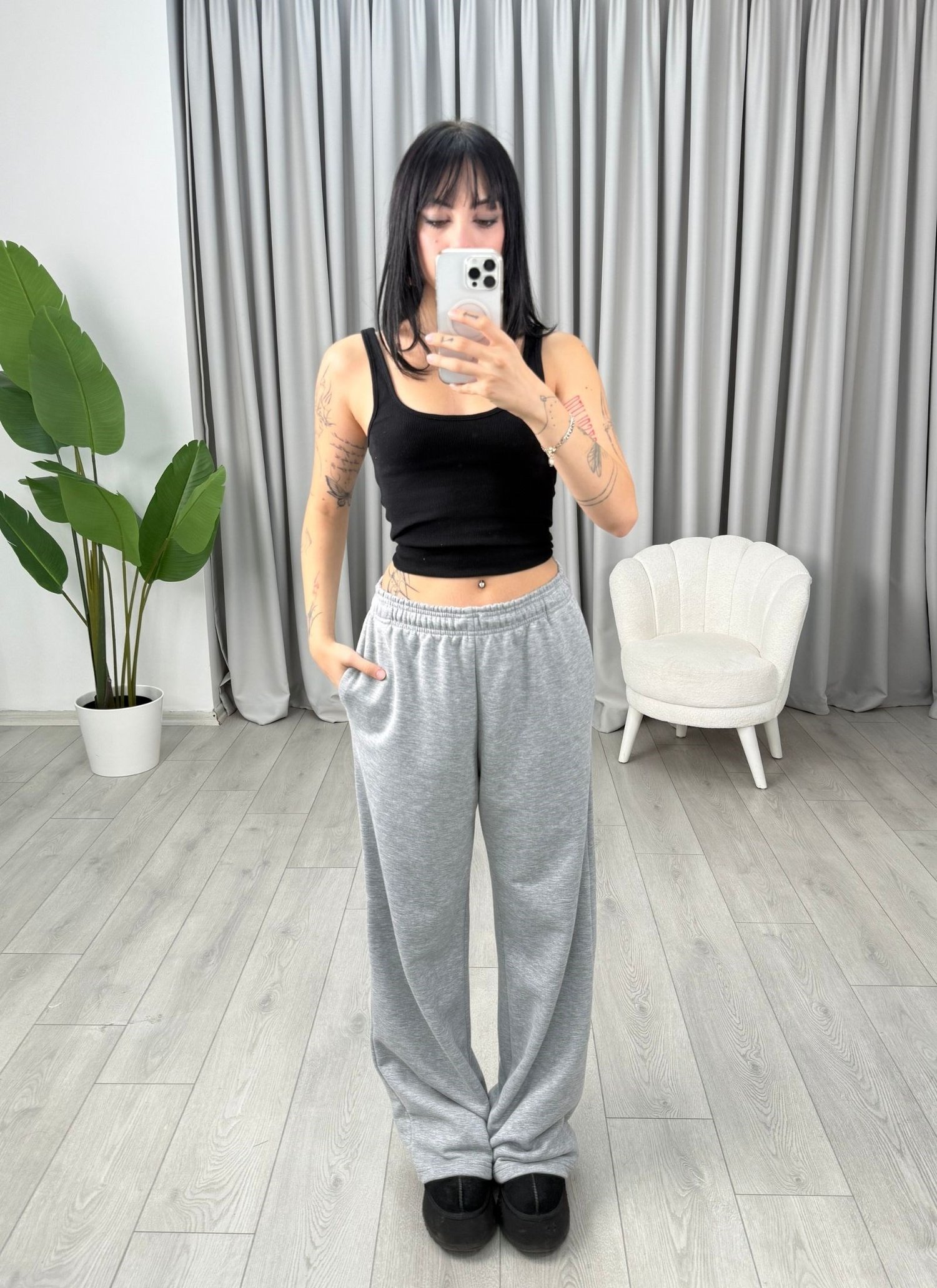 Samira Eşofman Takımı Gri