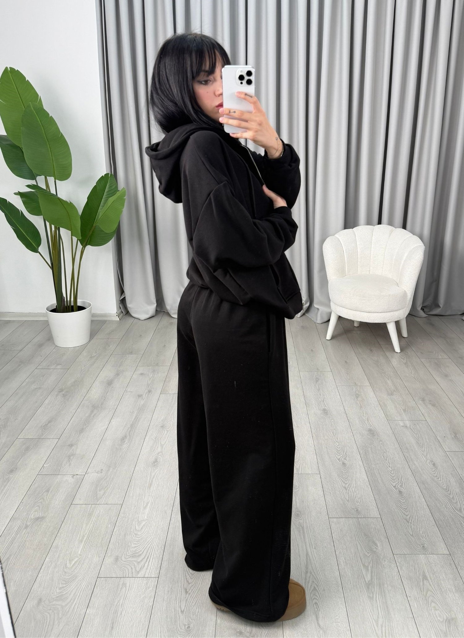 Samira Eşofman Takımı Siyah