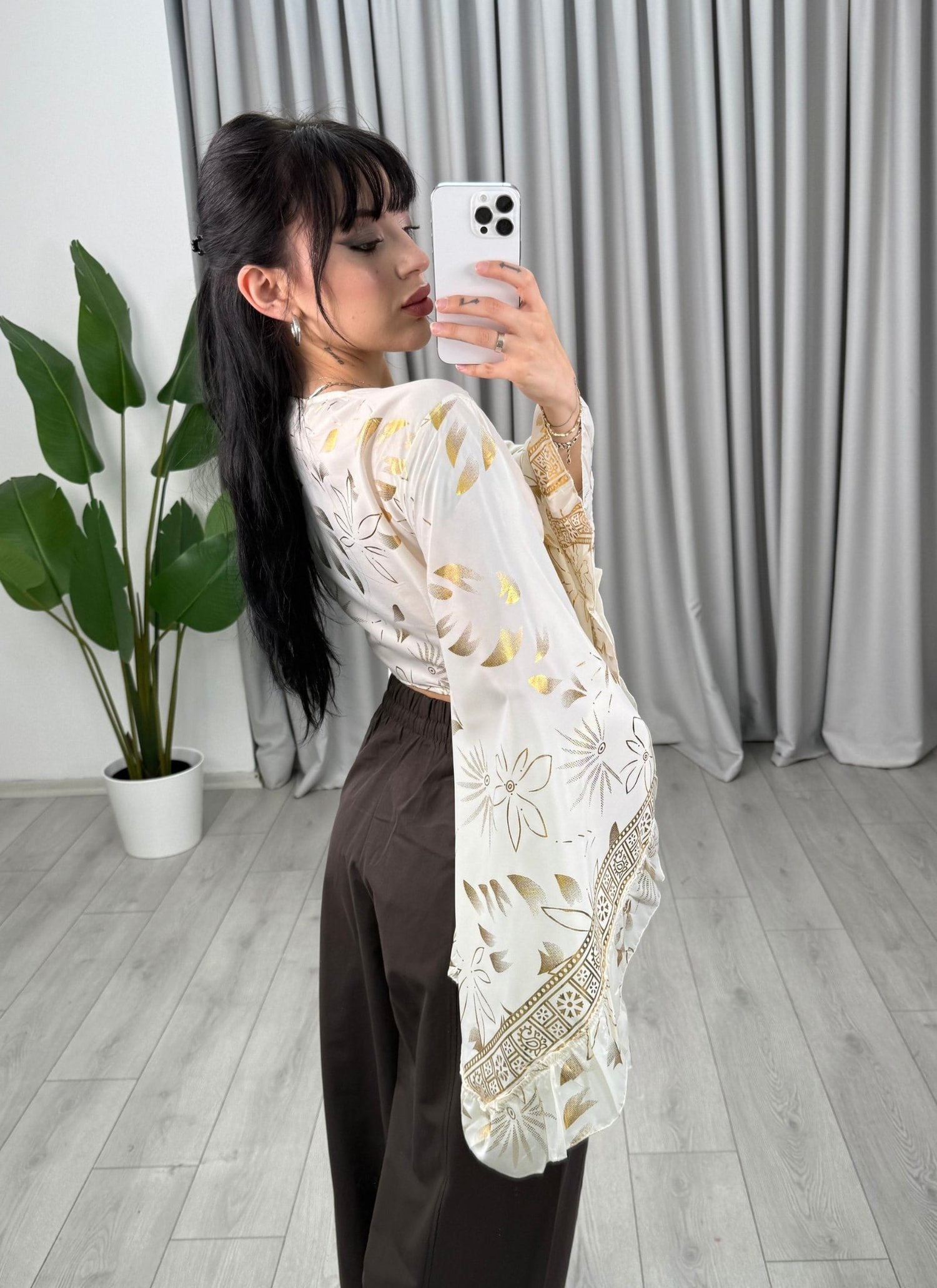 Santorini Bolero Beyaz