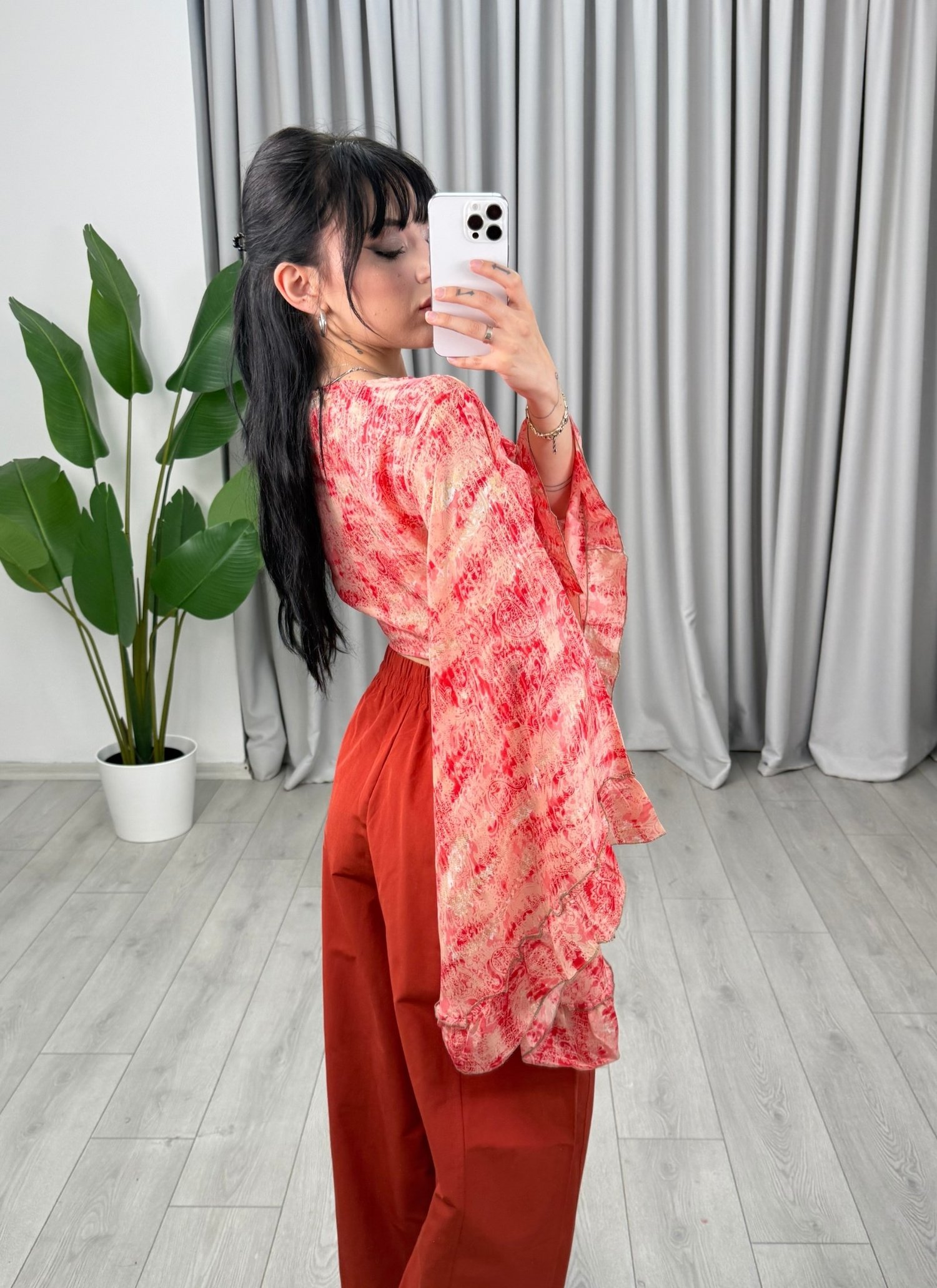 Santorini Bolero Pembe