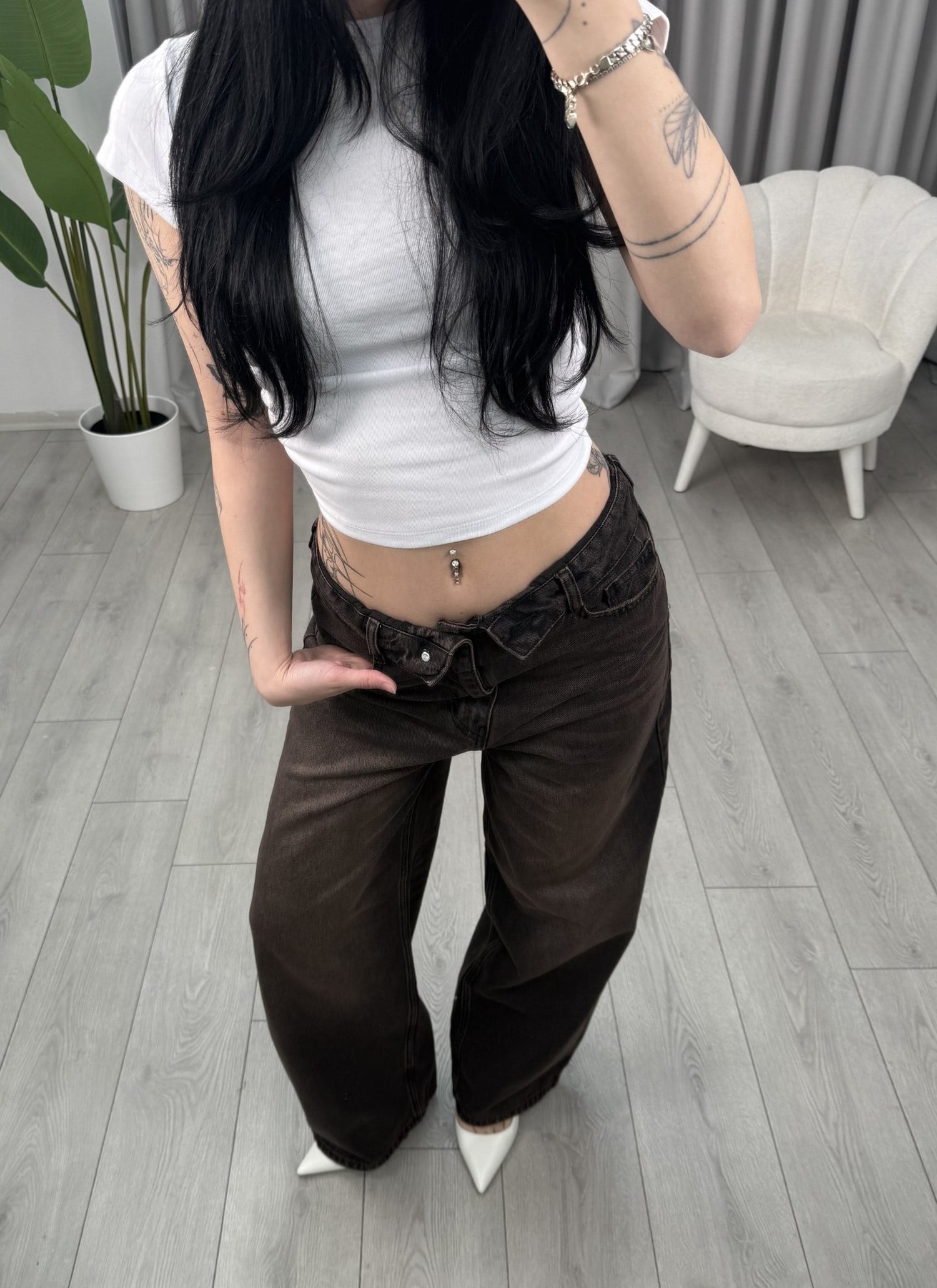 Sasha Pantolon Kahve