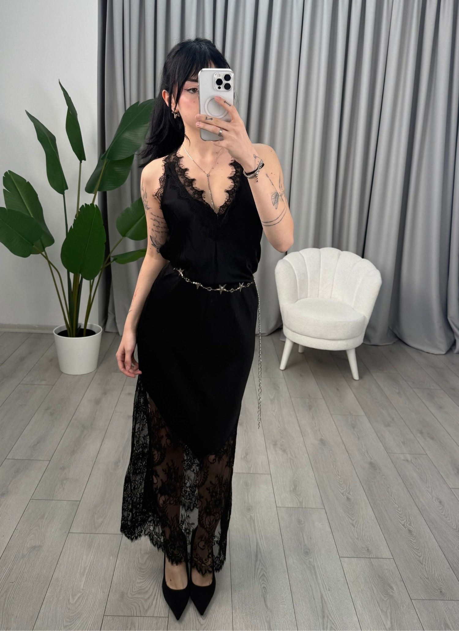 Scarlet Elbise Siyah