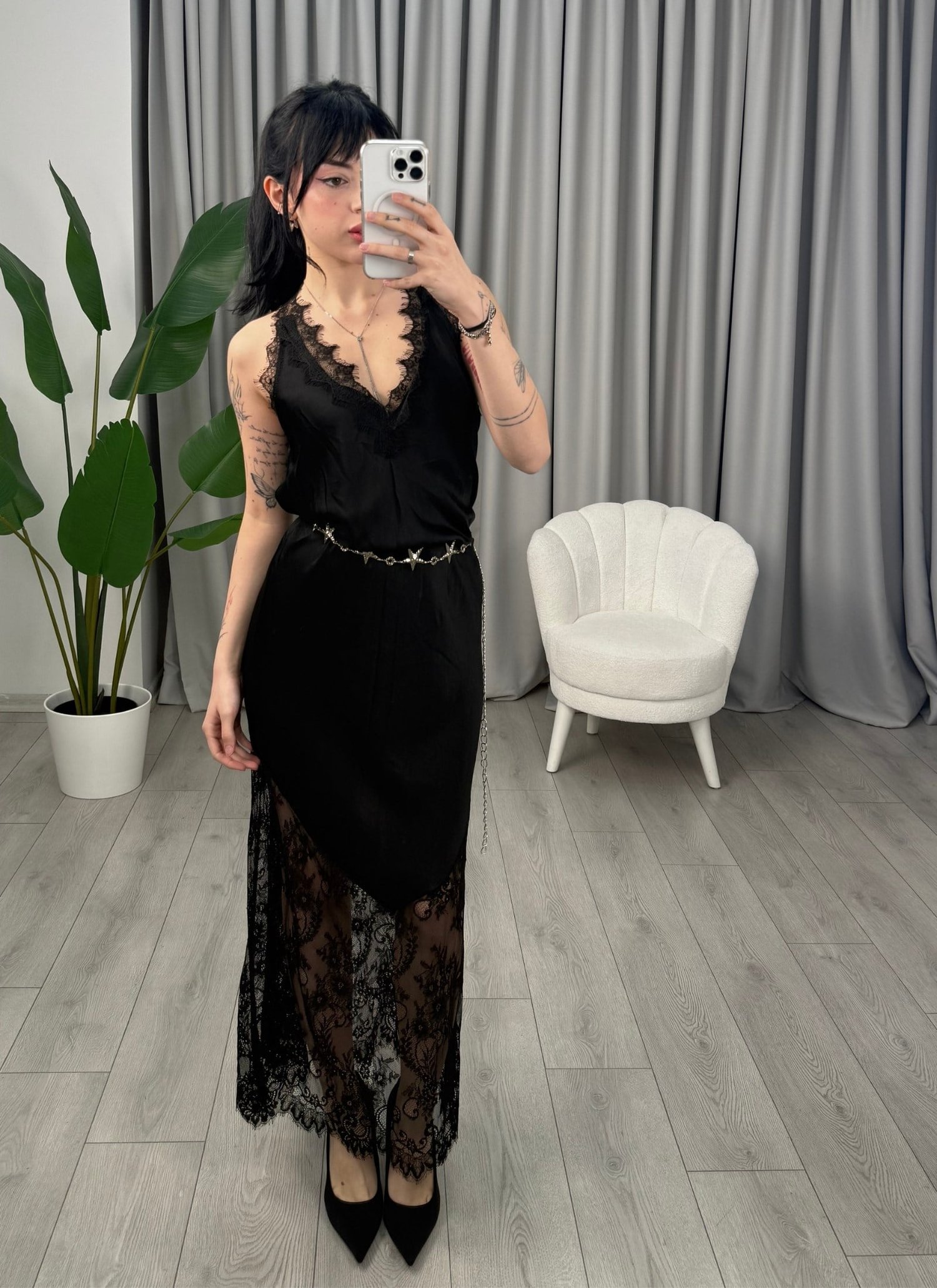 Scarlet Elbise Siyah