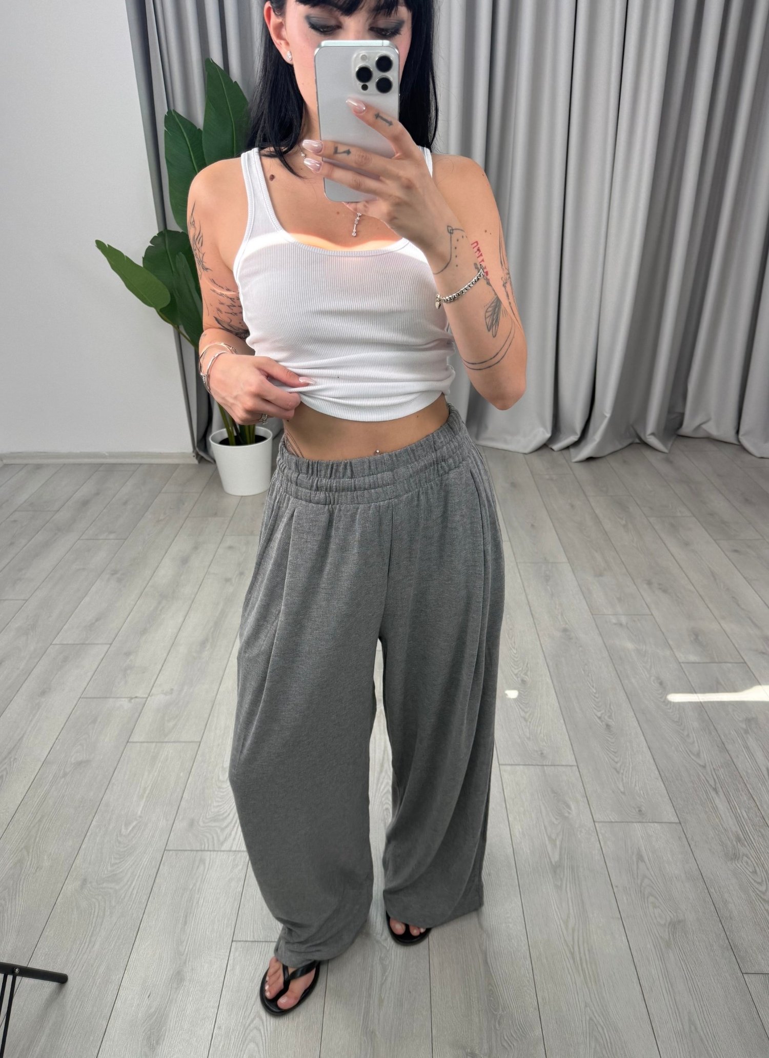 Selly Eşofman Gri