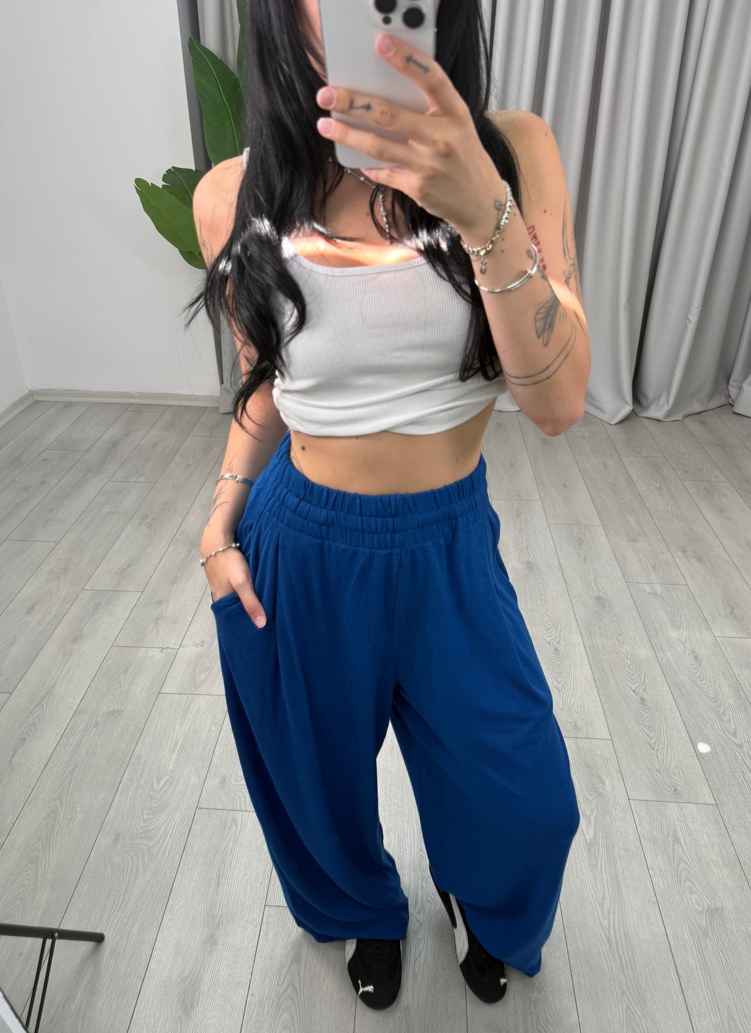 Selly Eşofman Mavi