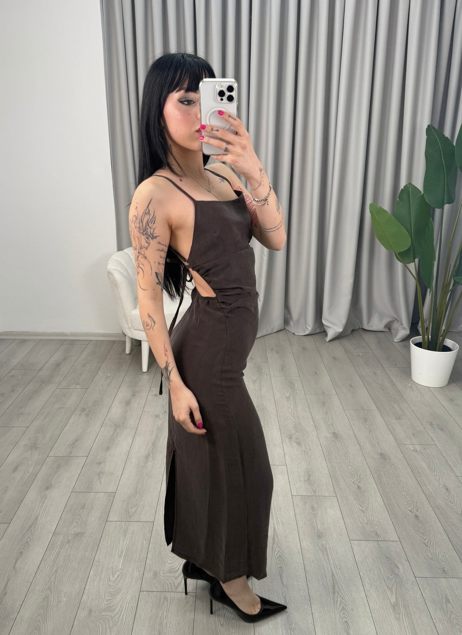 Sienna Elbise Kahve