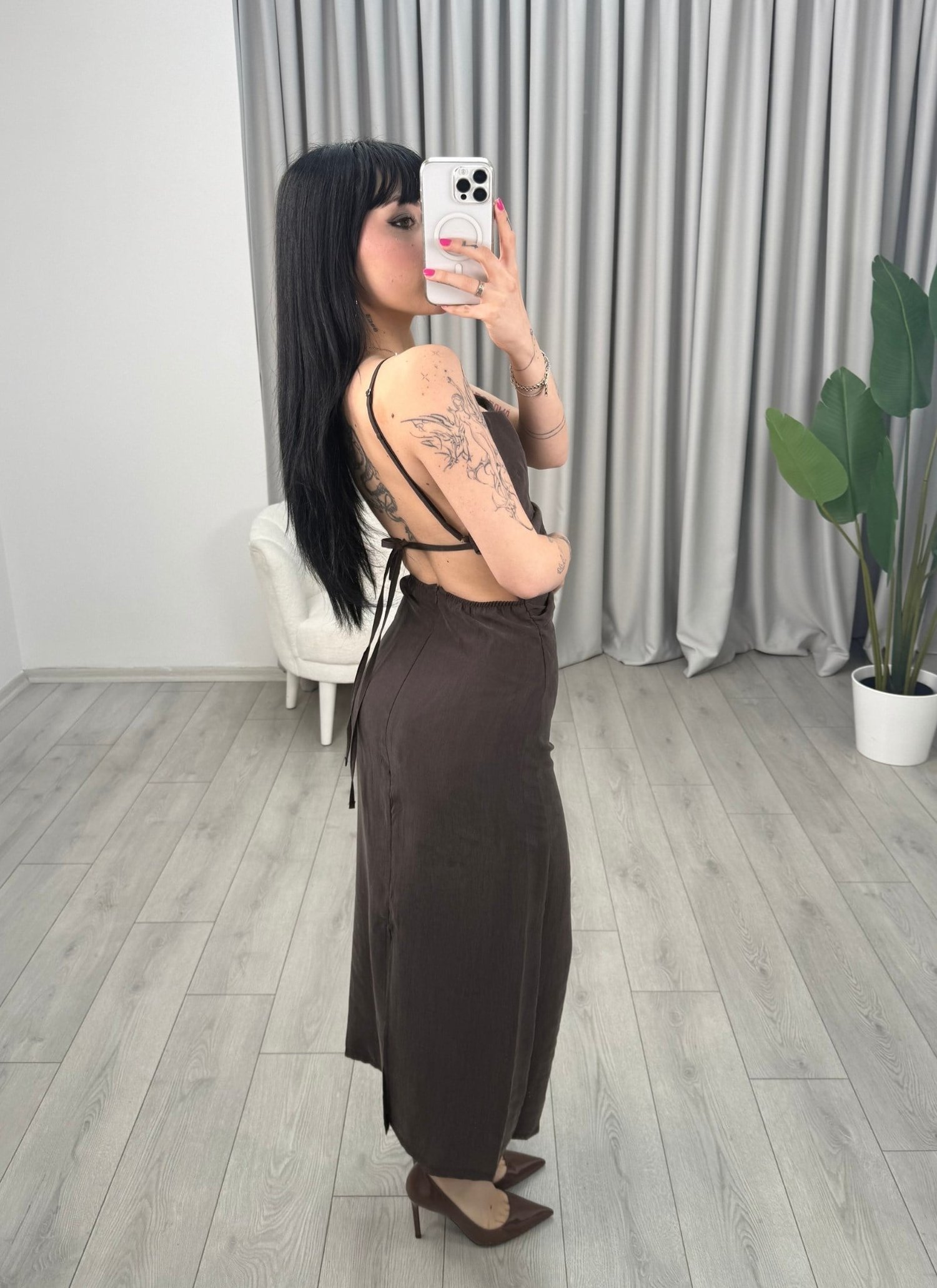 Sienna Elbise Kahve