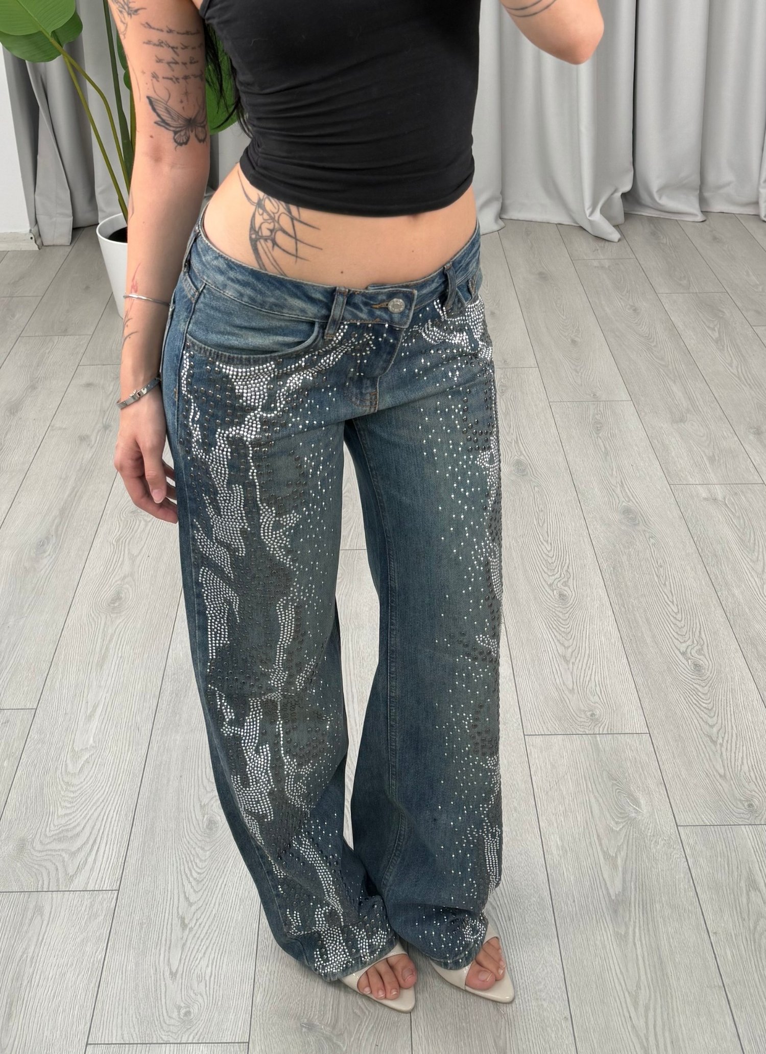 Utopia Taşlı Jean