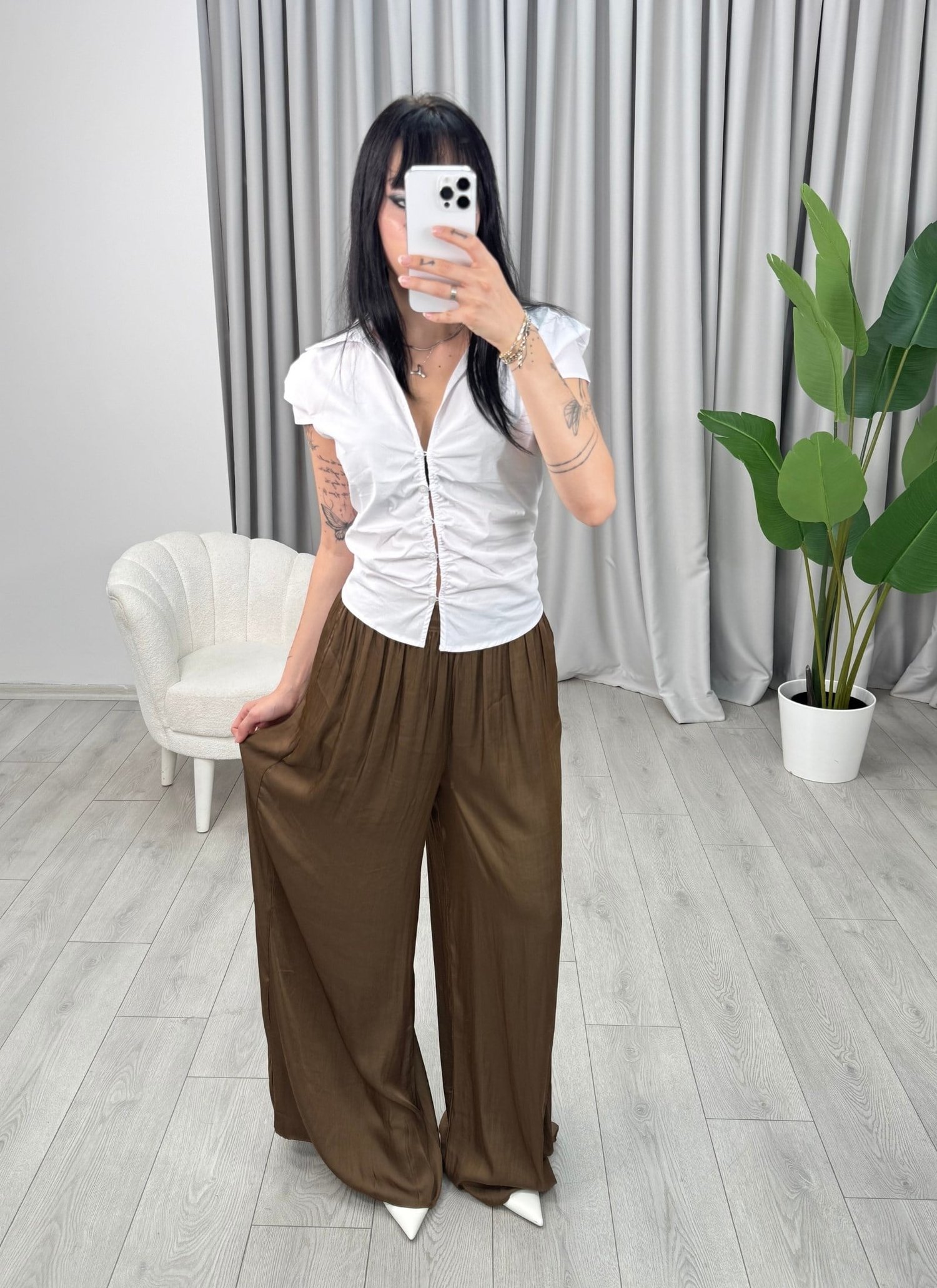 Velina Pantolon Bej
