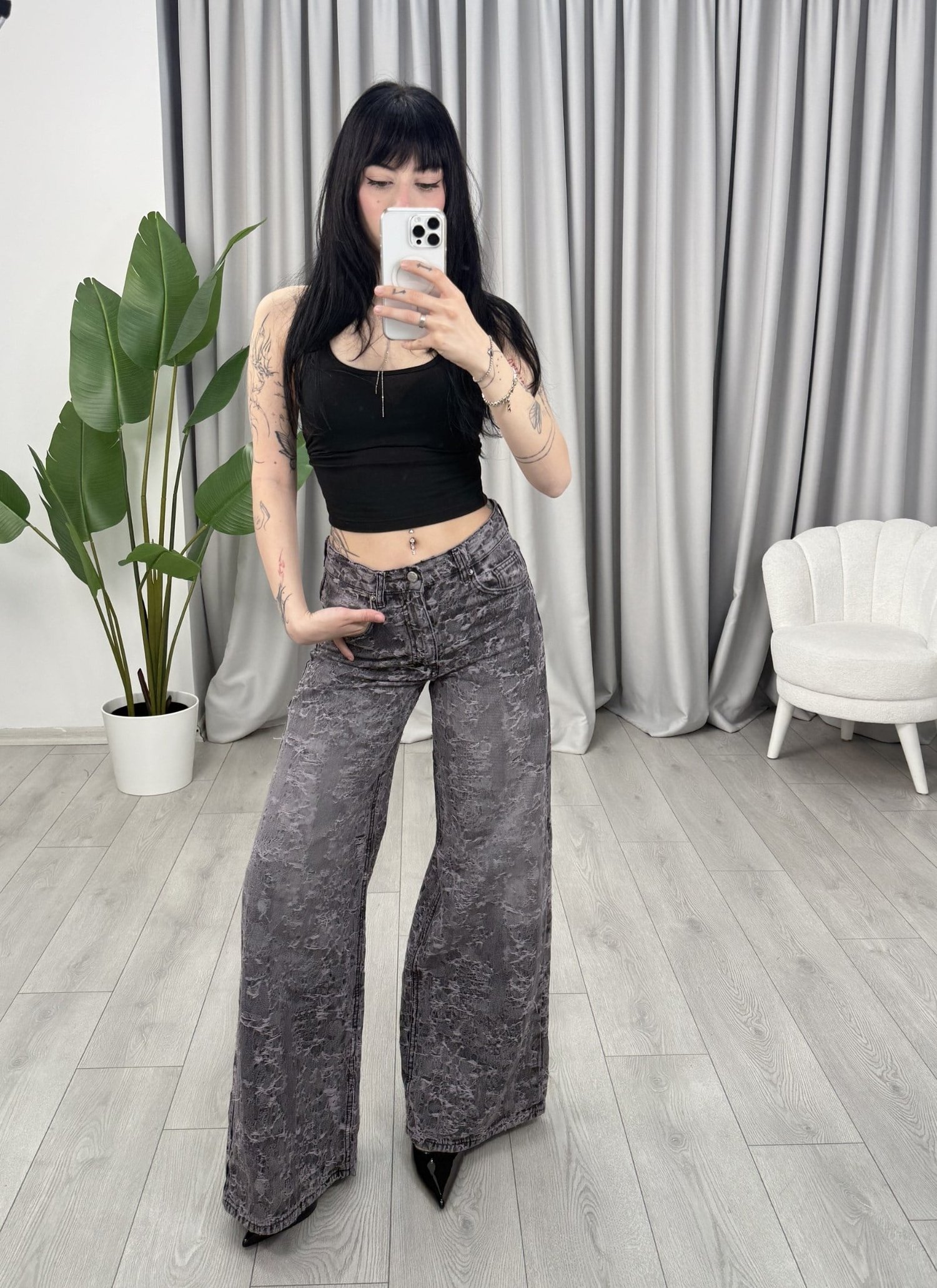 Velora Pantolon Mor