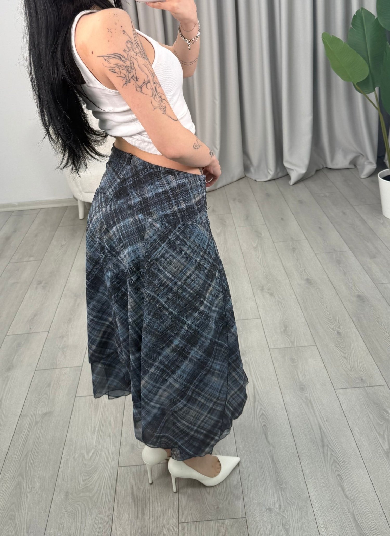 Viera Ekoseli Mavi Etek