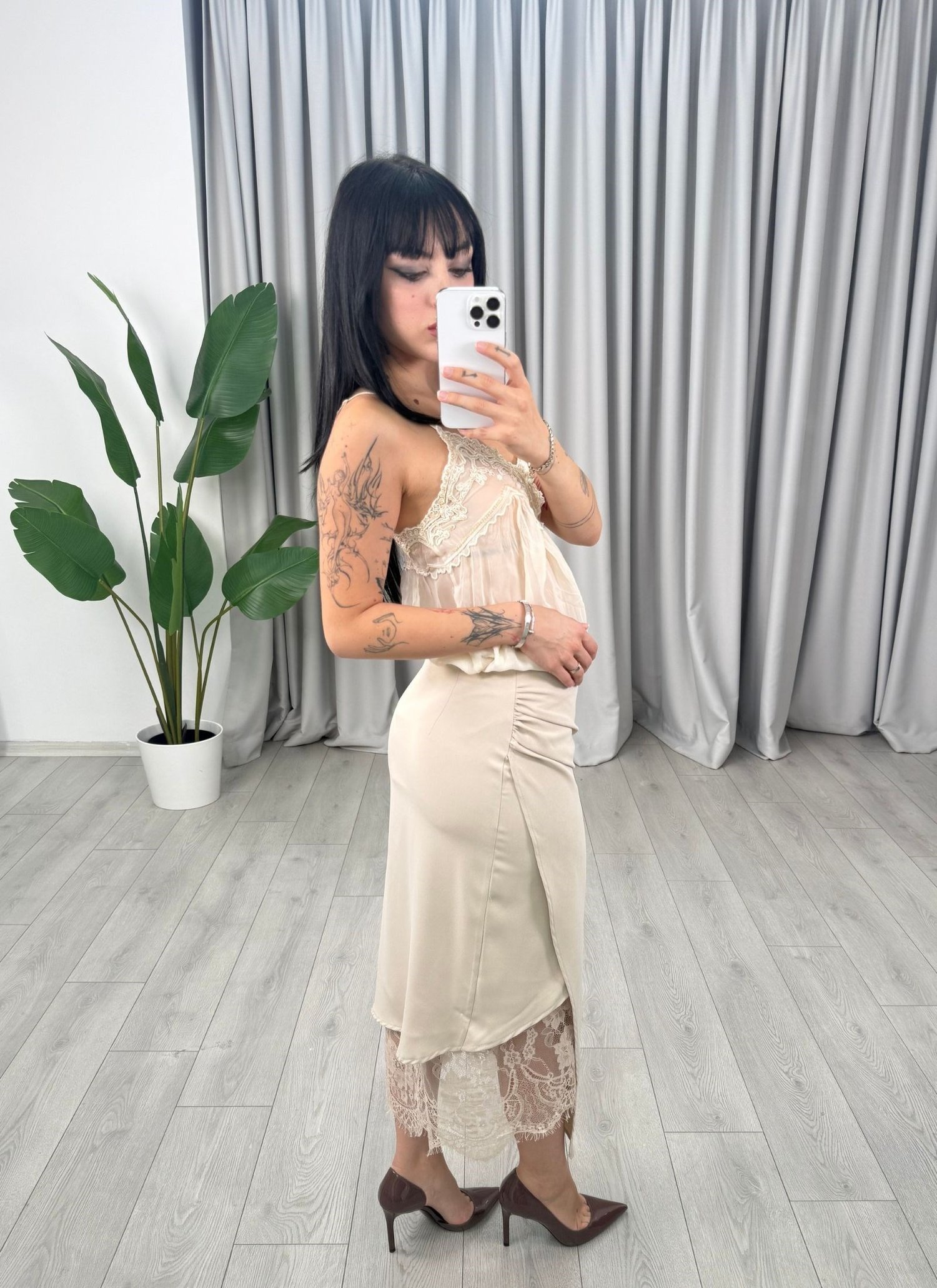 Violette Etek Bej