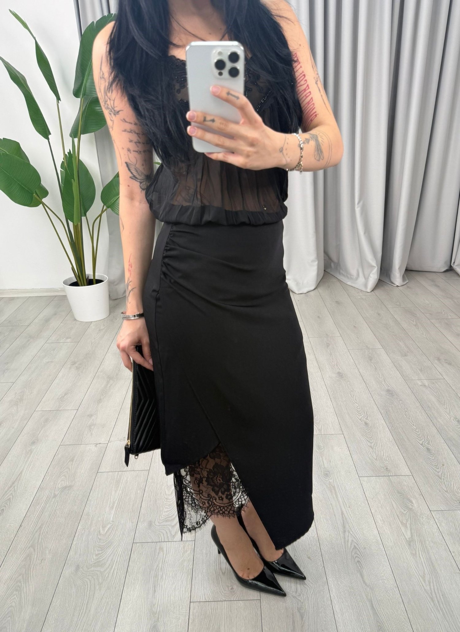 Violette Etek Siyah