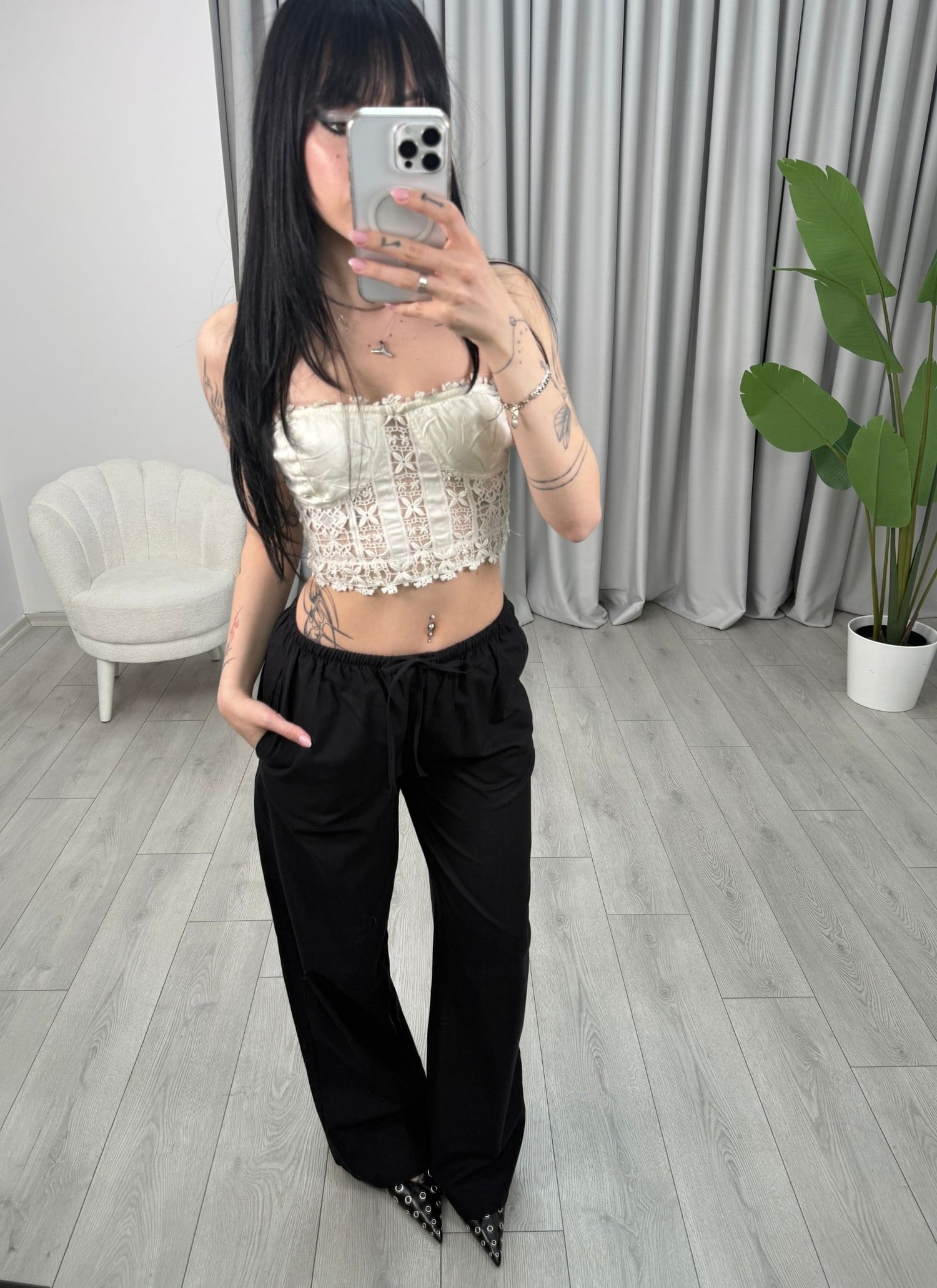 Yasmina Pantolon Siyah